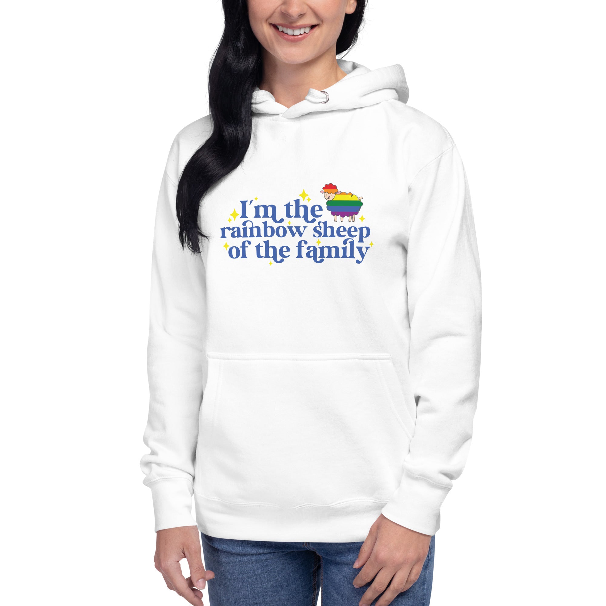 Unisex Hoodie- I'm the rainbow sheep of the family