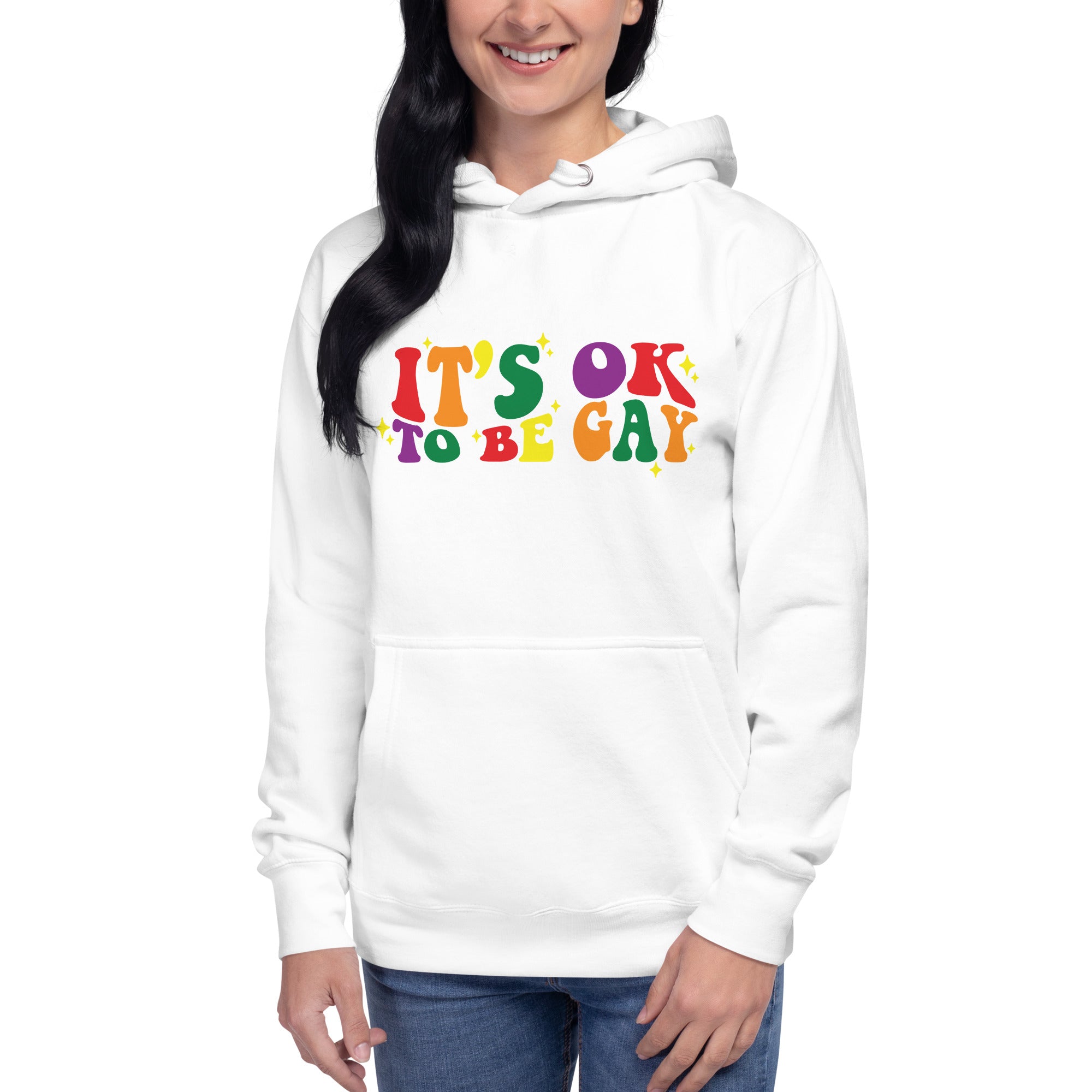 Unisex Hoodie- It's ok to be gay