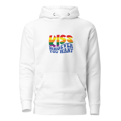 Unisex Hoodie- Kiss whoever you want