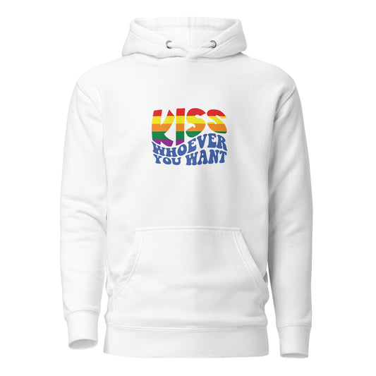 Unisex Hoodie- Kiss whoever you want