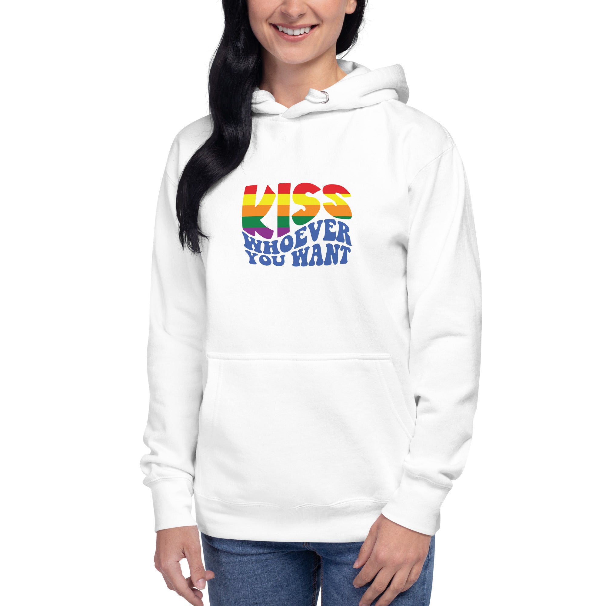 Unisex Hoodie- Kiss whoever you want