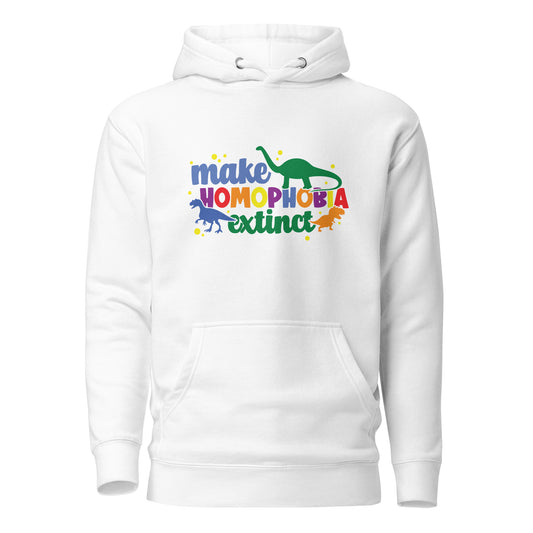 Unisex Hoodie- Make homophobia extinct