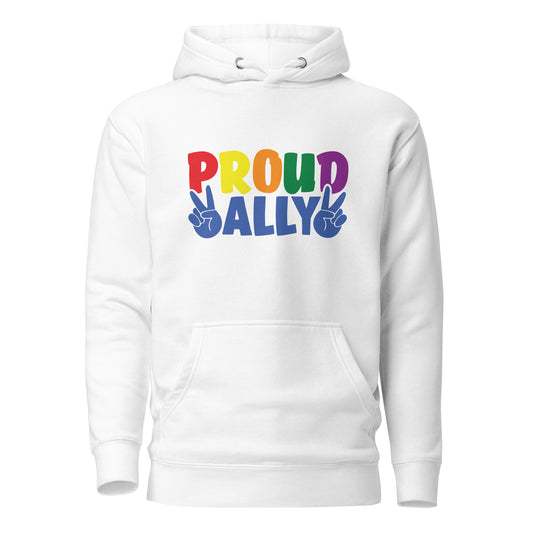 Unisex Hoodie- Proud ally