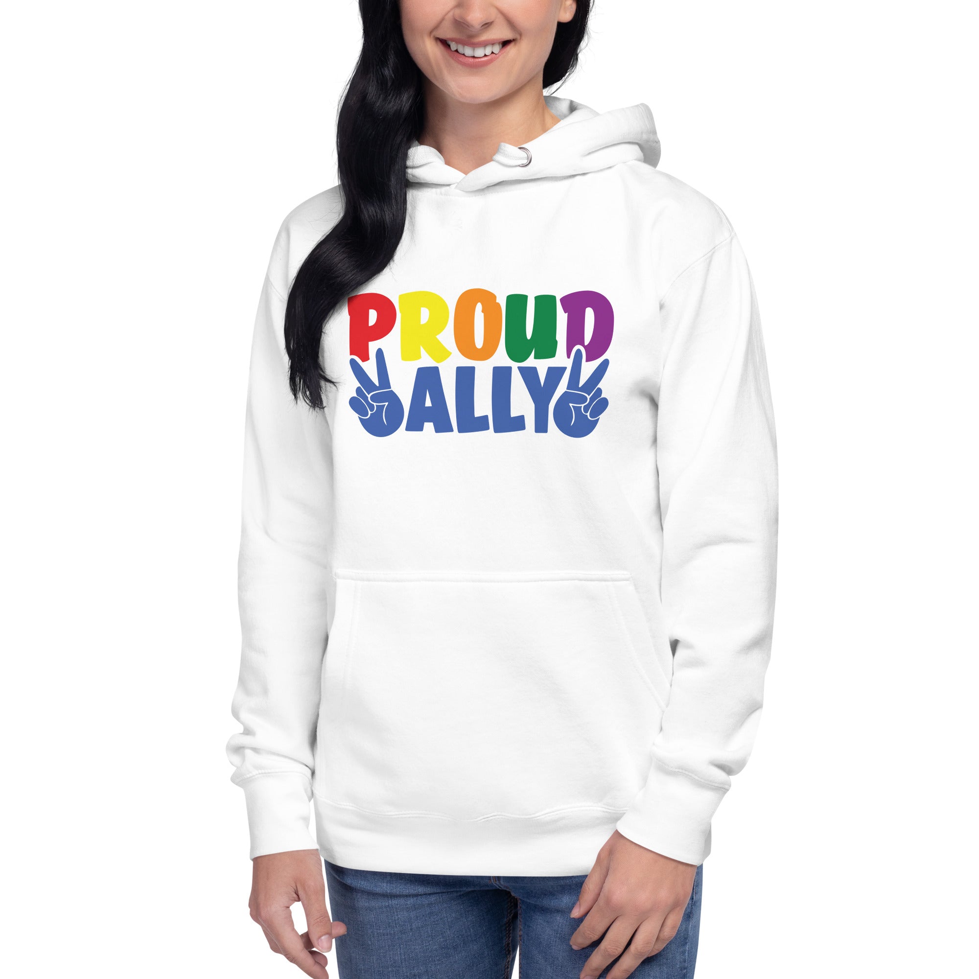 Unisex Hoodie- Proud ally