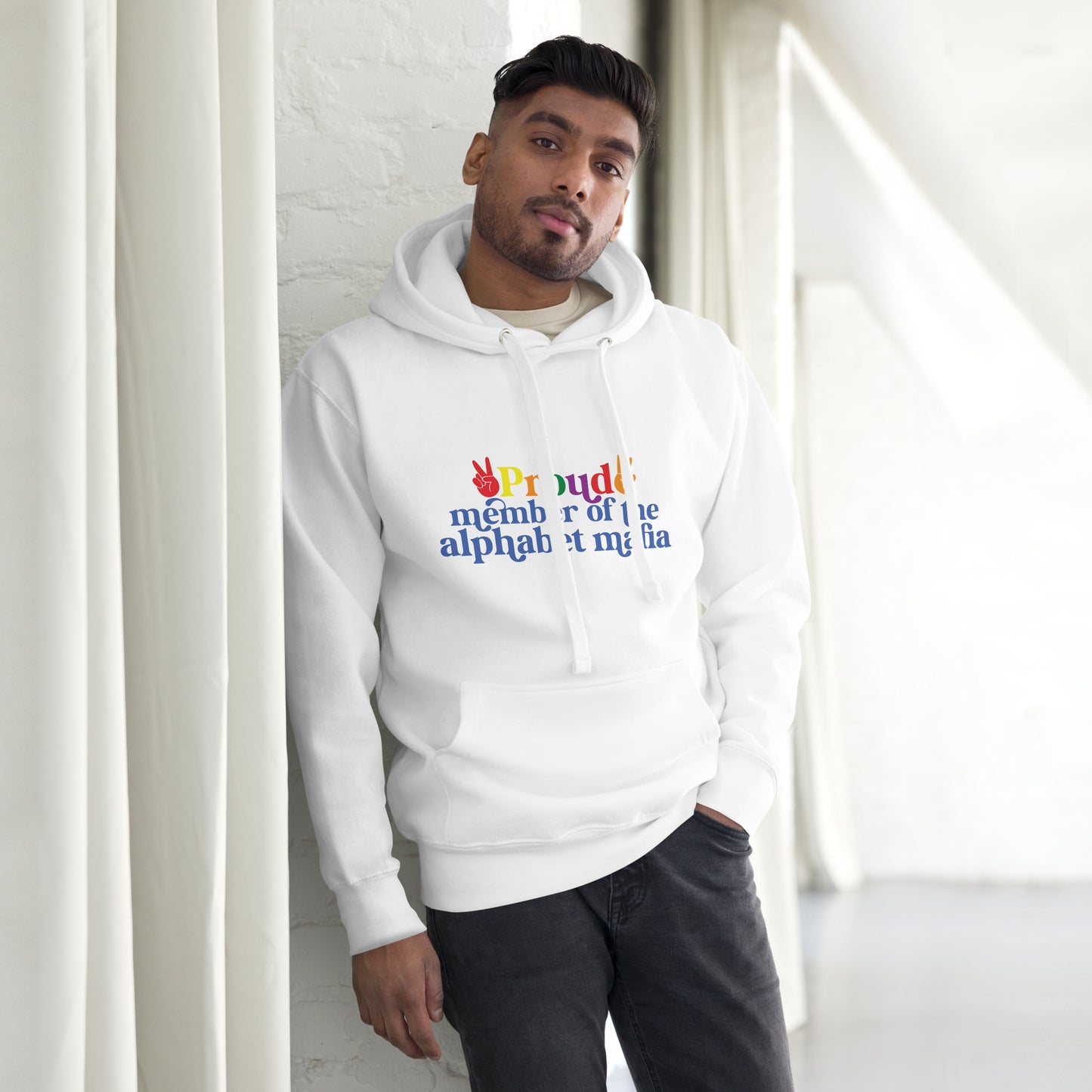 Unisex Hoodie- Proud member of the alphabet mafia