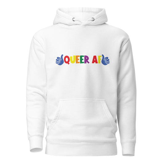 Unisex Hoodie- Queer AF