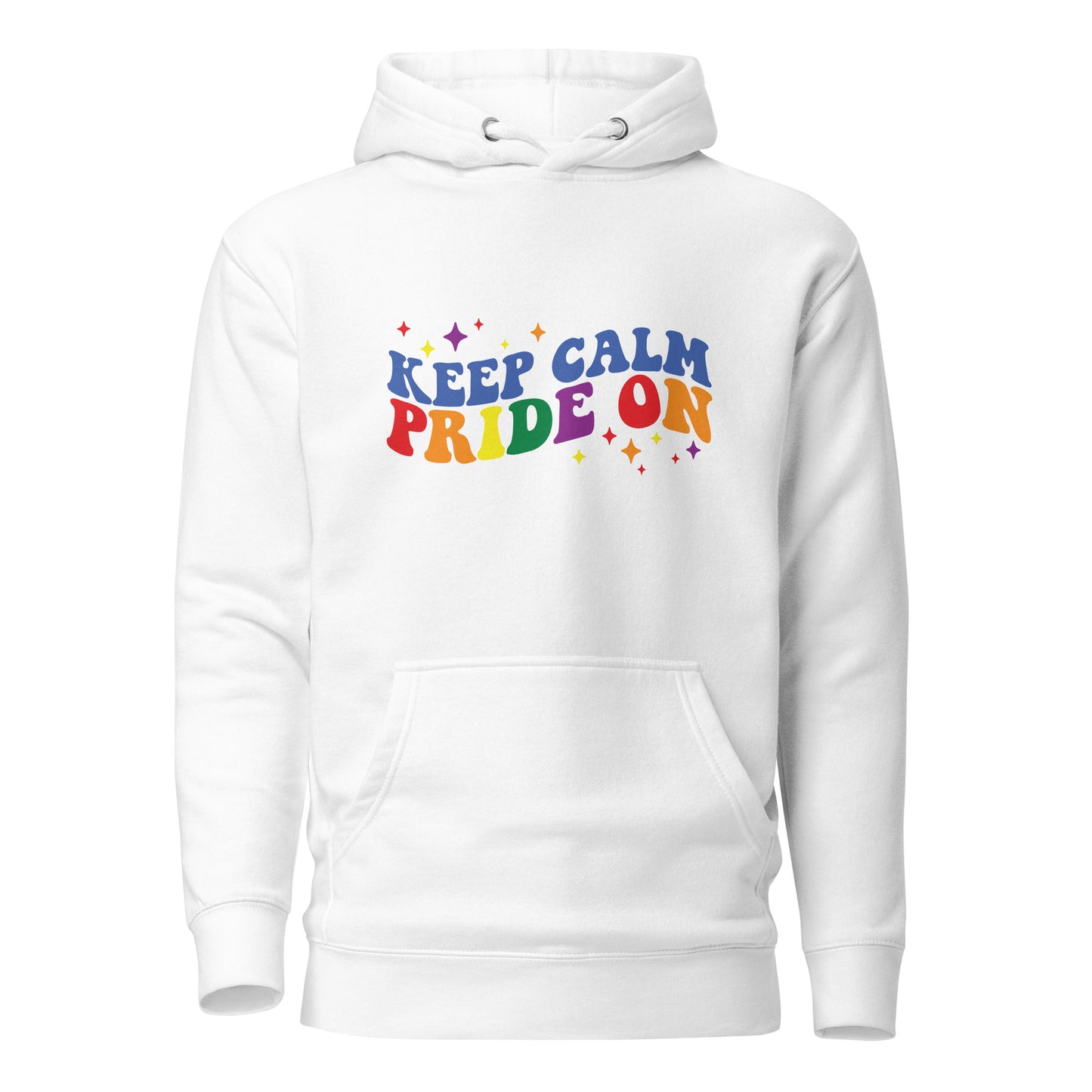 Unisex Hoodie- Keep calm pride on