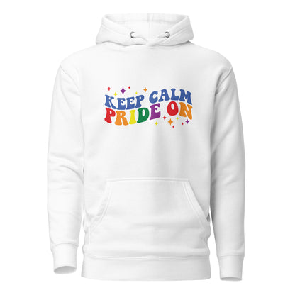 Unisex Hoodie- Keep calm pride on