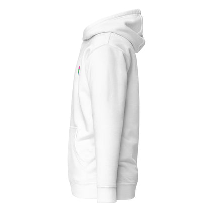 Unisex Hoodie-Polysexual Heart