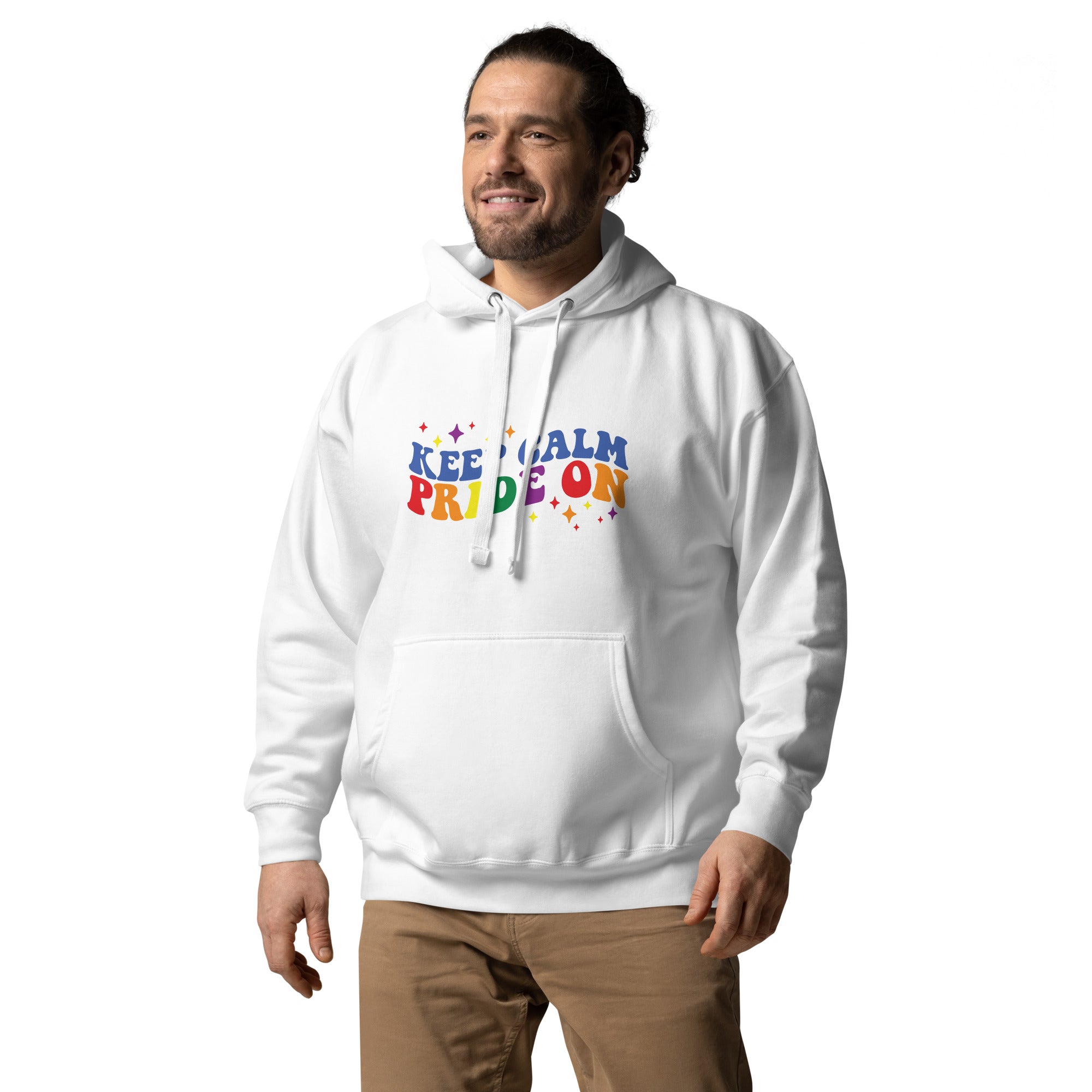 Unisex Hoodie- Keep calm pride on