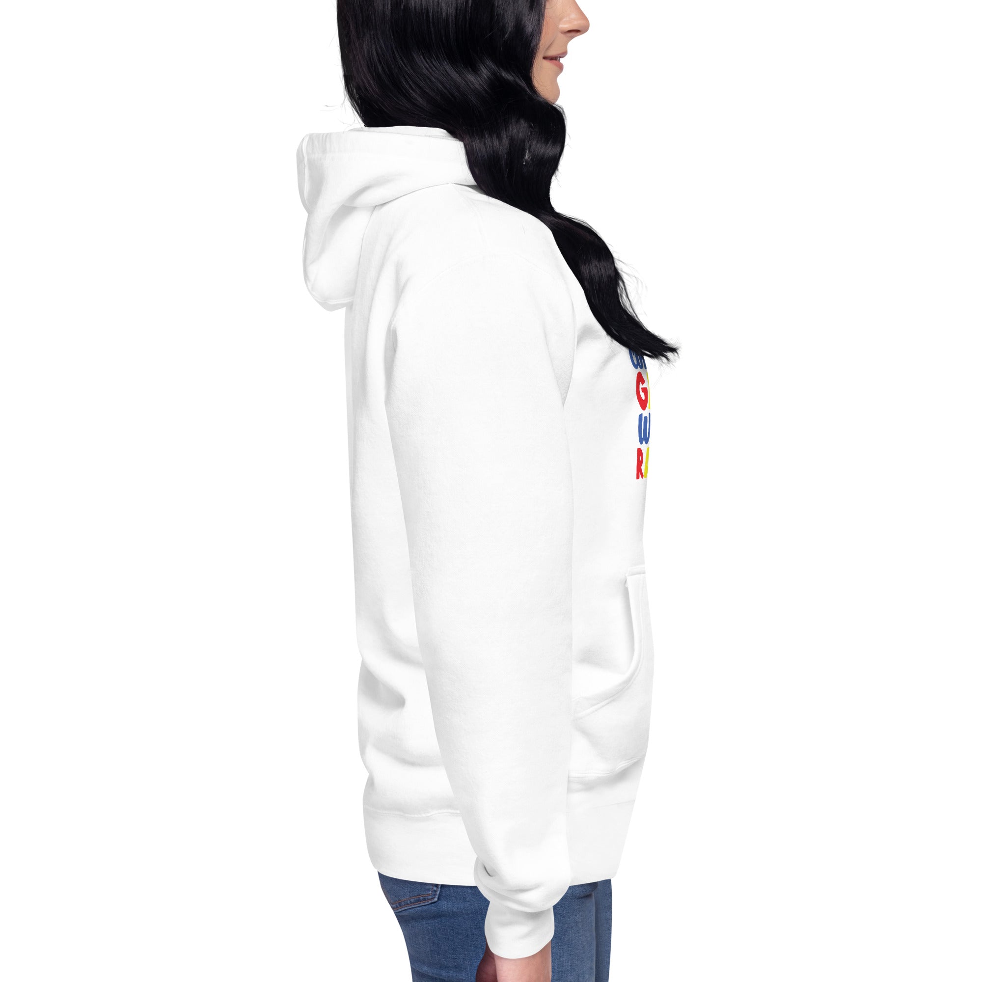 Unisex Hoodie- Come to the gay side we have rainbows