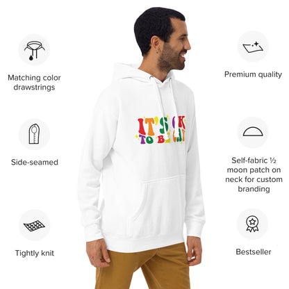 Unisex Hoodie- It's ok to be gay