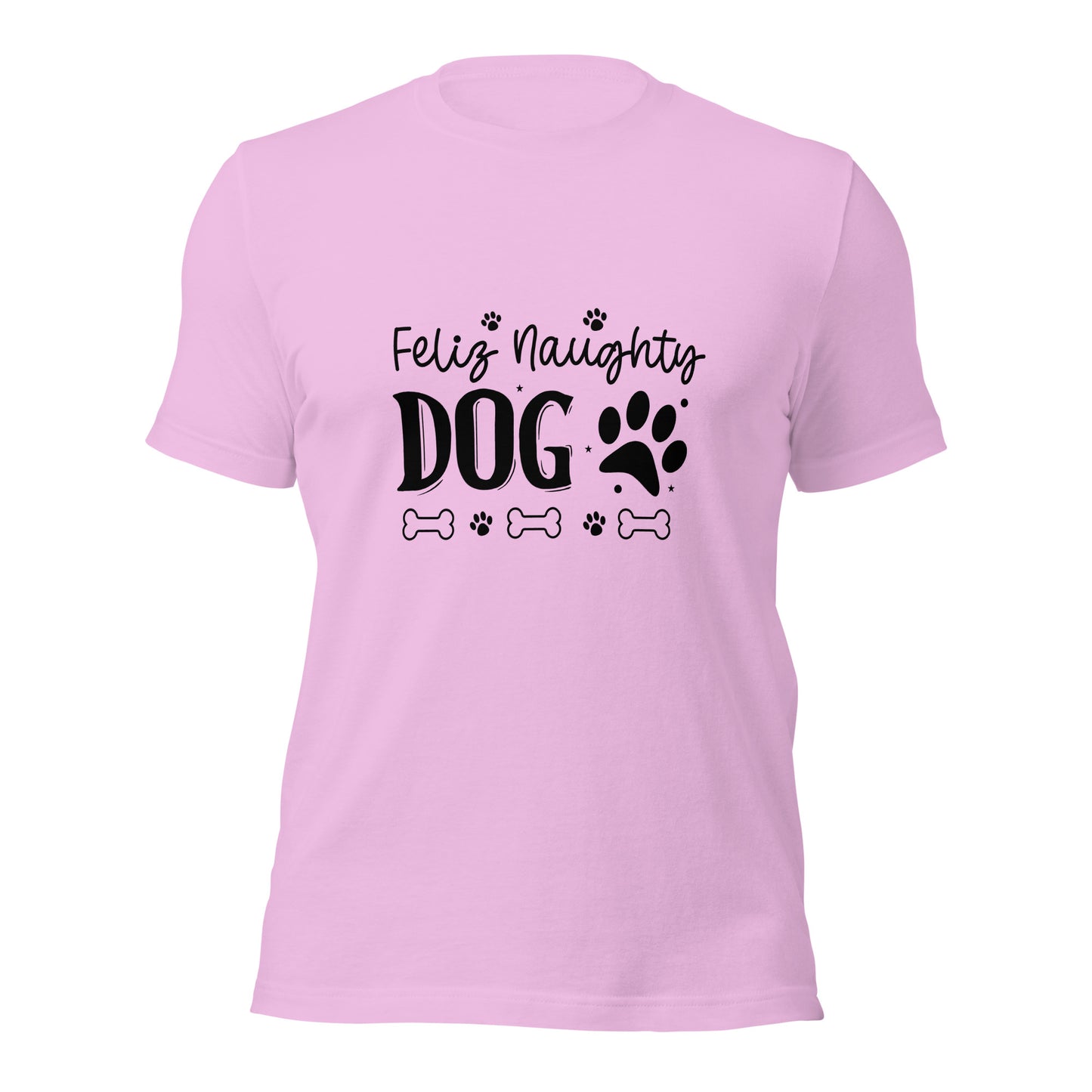 Unisex t-shirt- Feliz Naughty Dog