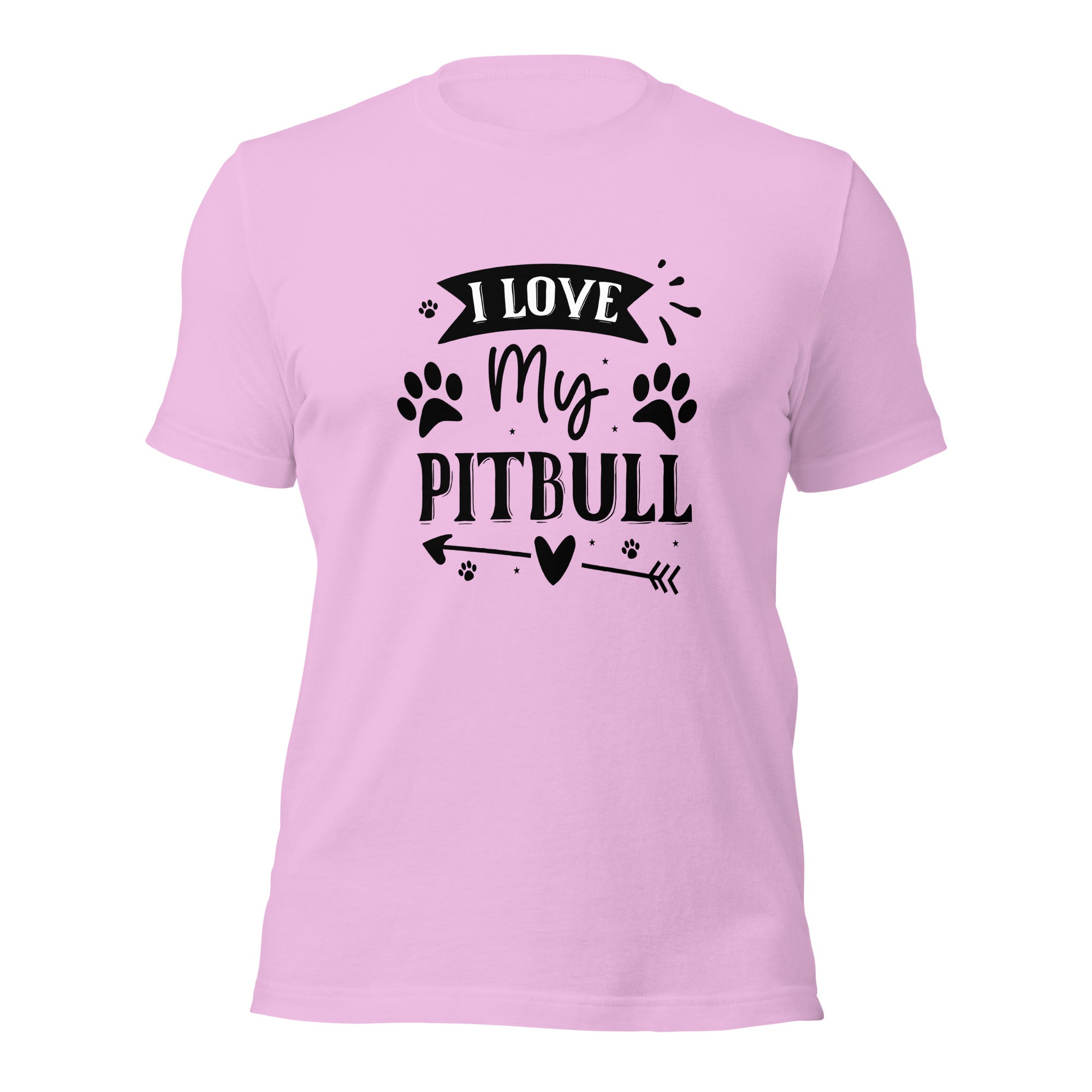 Unisex t-shirt- I Love My Pitbull