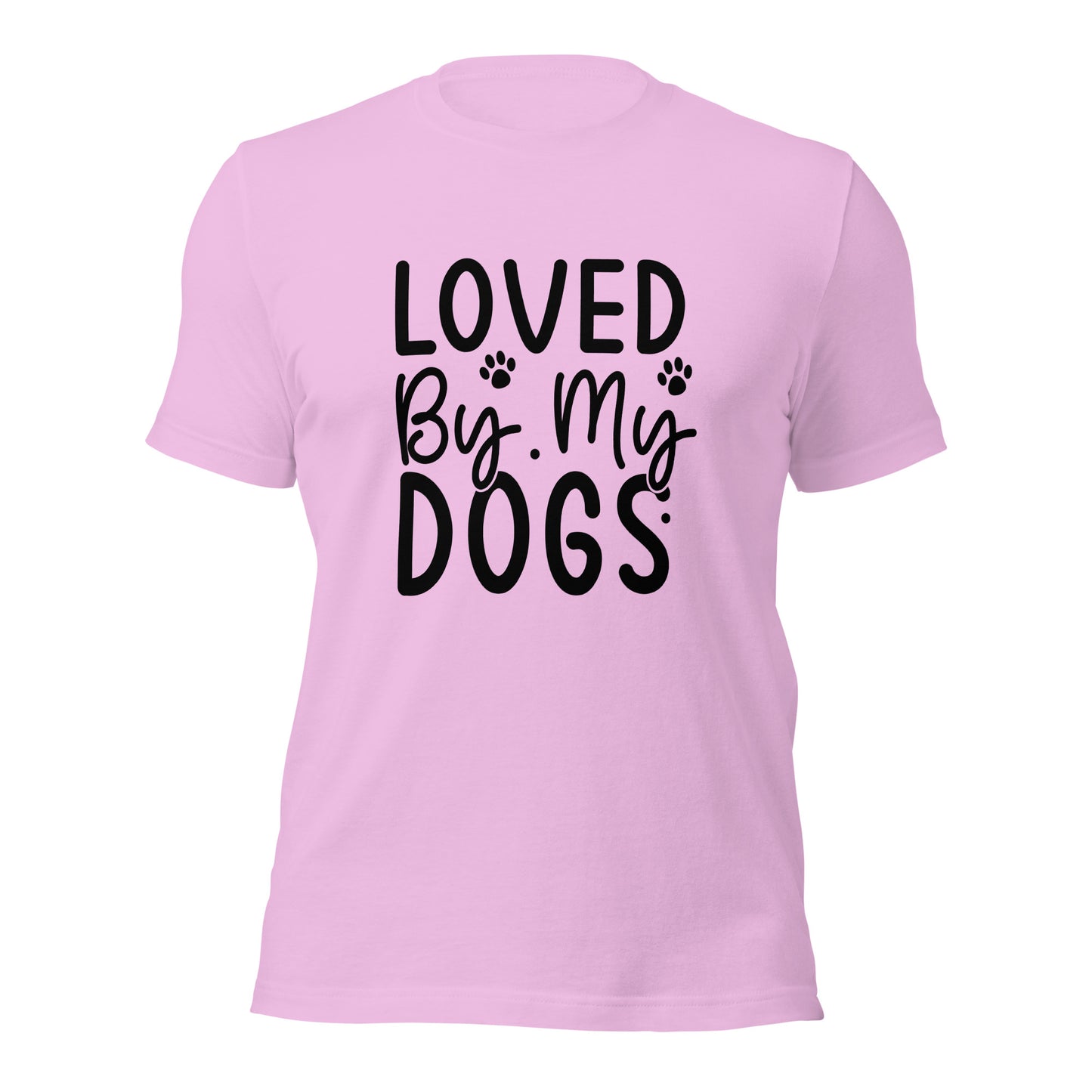 Unisex t-shirt- Loved By My Dogs