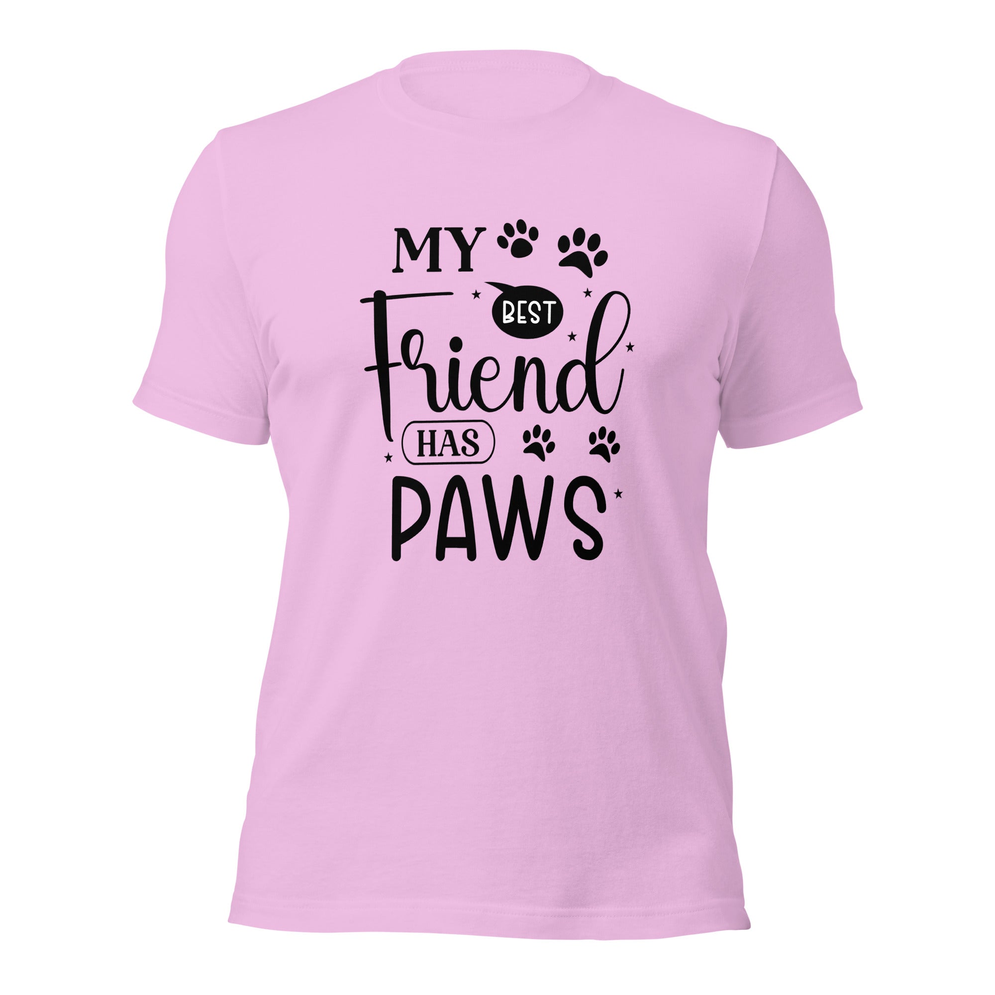 Unisex t-shirt- My Best Friend Has Paws