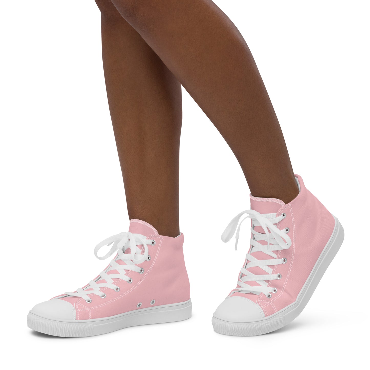 Women’s high top canvas shoes- Pink