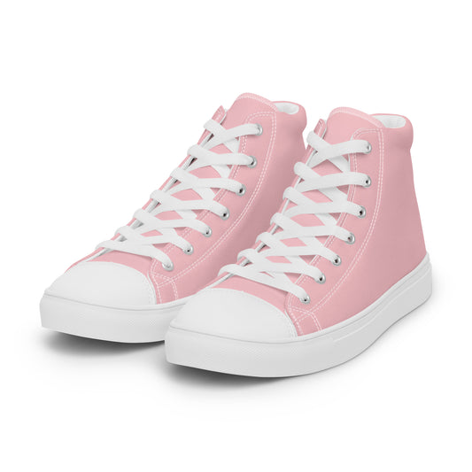 Women’s high top canvas shoes- Pink