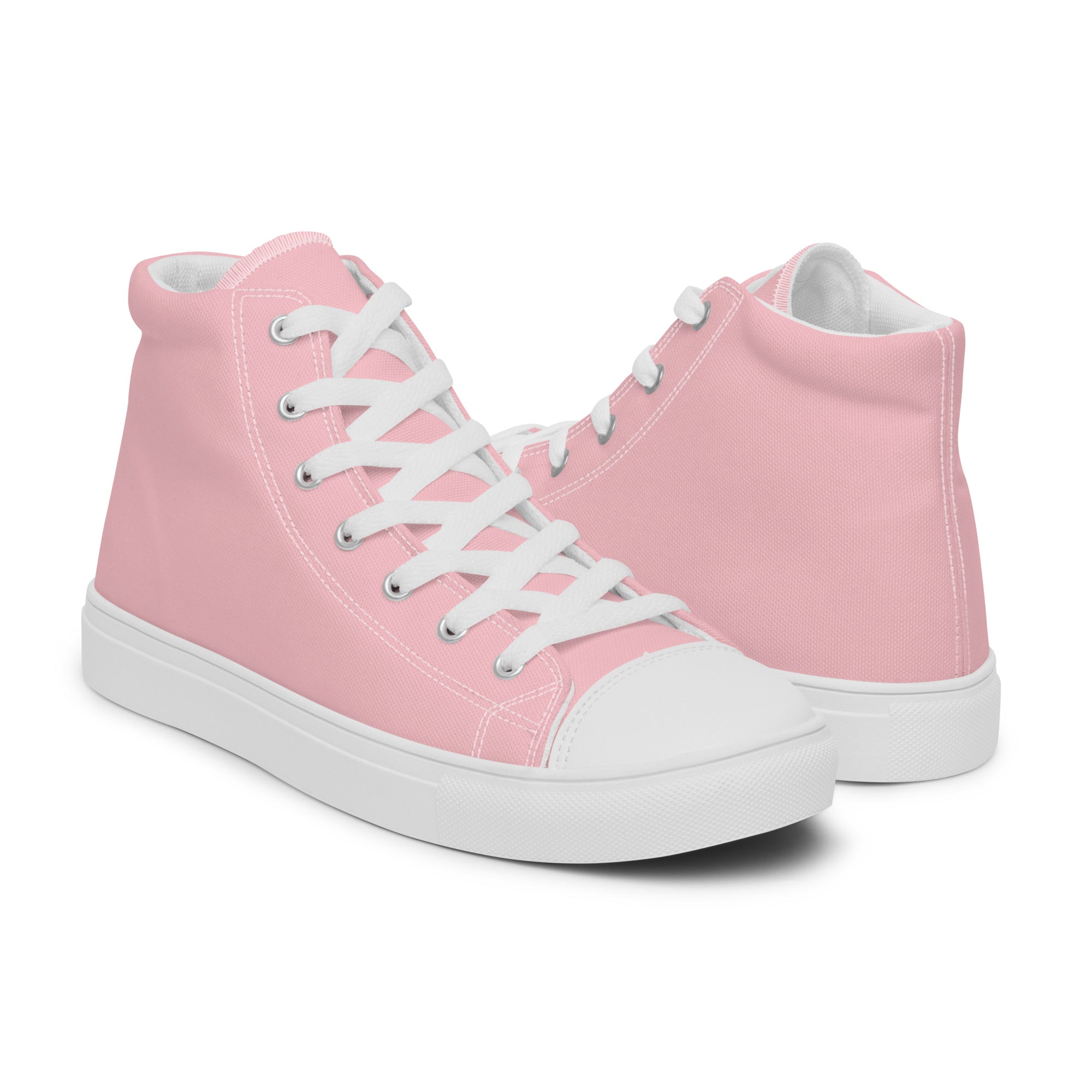 Women’s high top canvas shoes- Pink
