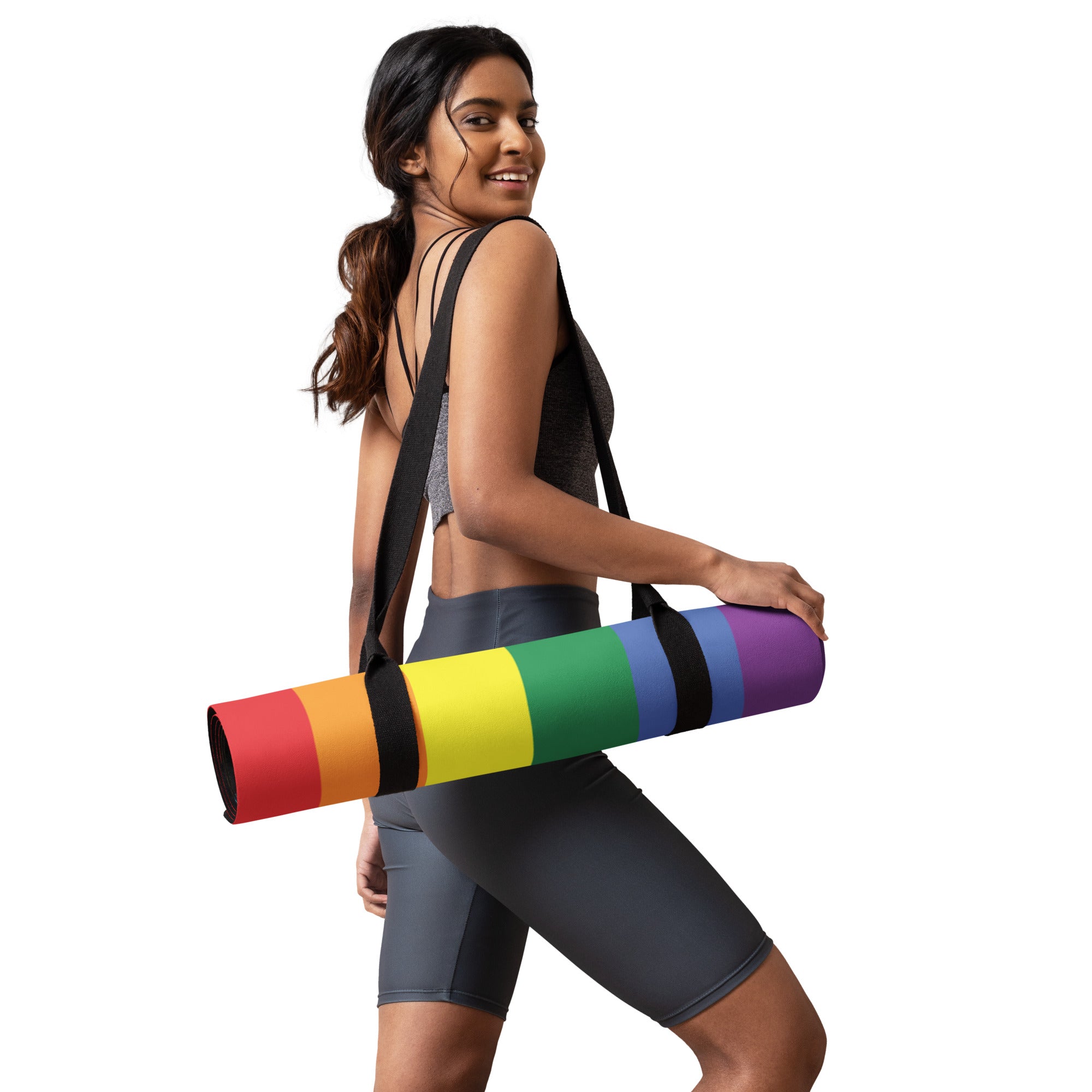 Yoga mat- Progress Pride