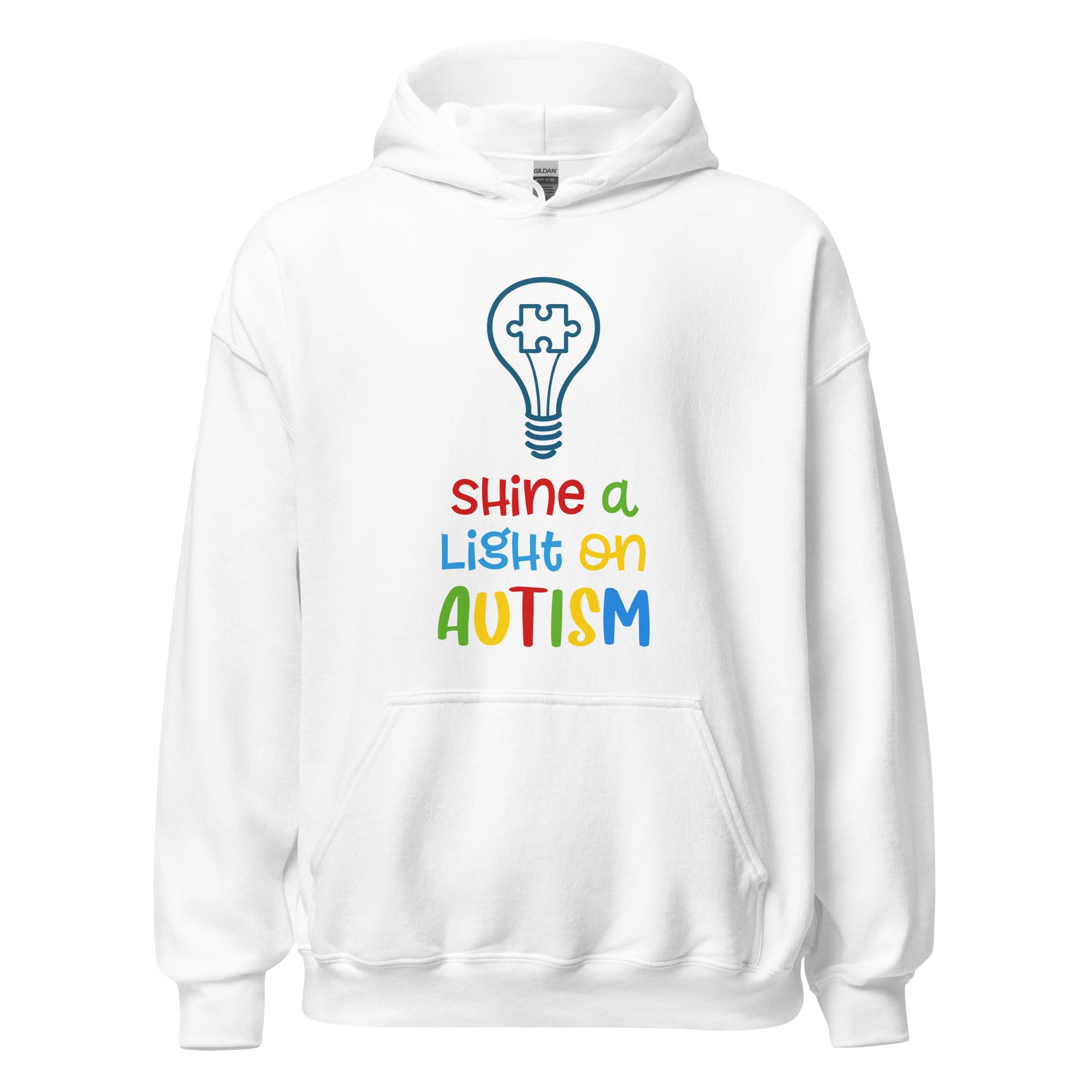 Unisex Hoodie- Shine a light on autism