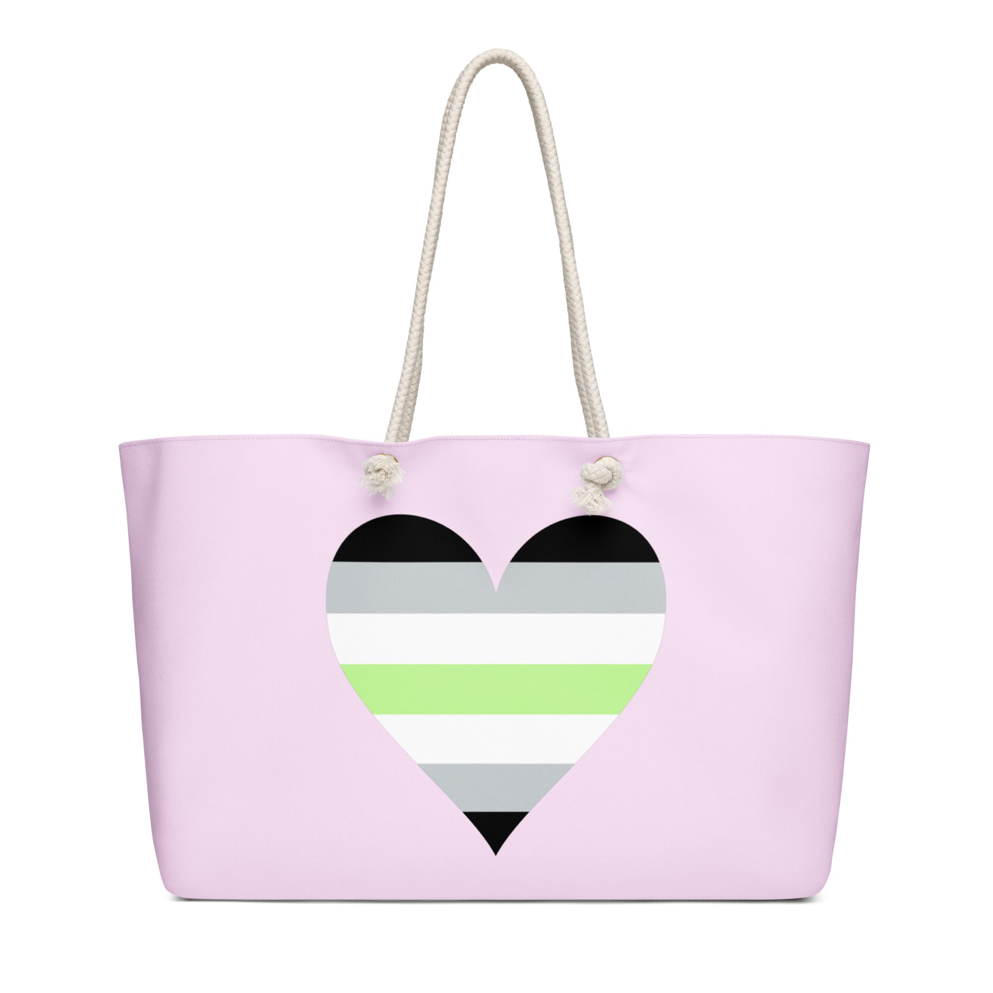 Oversized weekender bag-Agender Heart