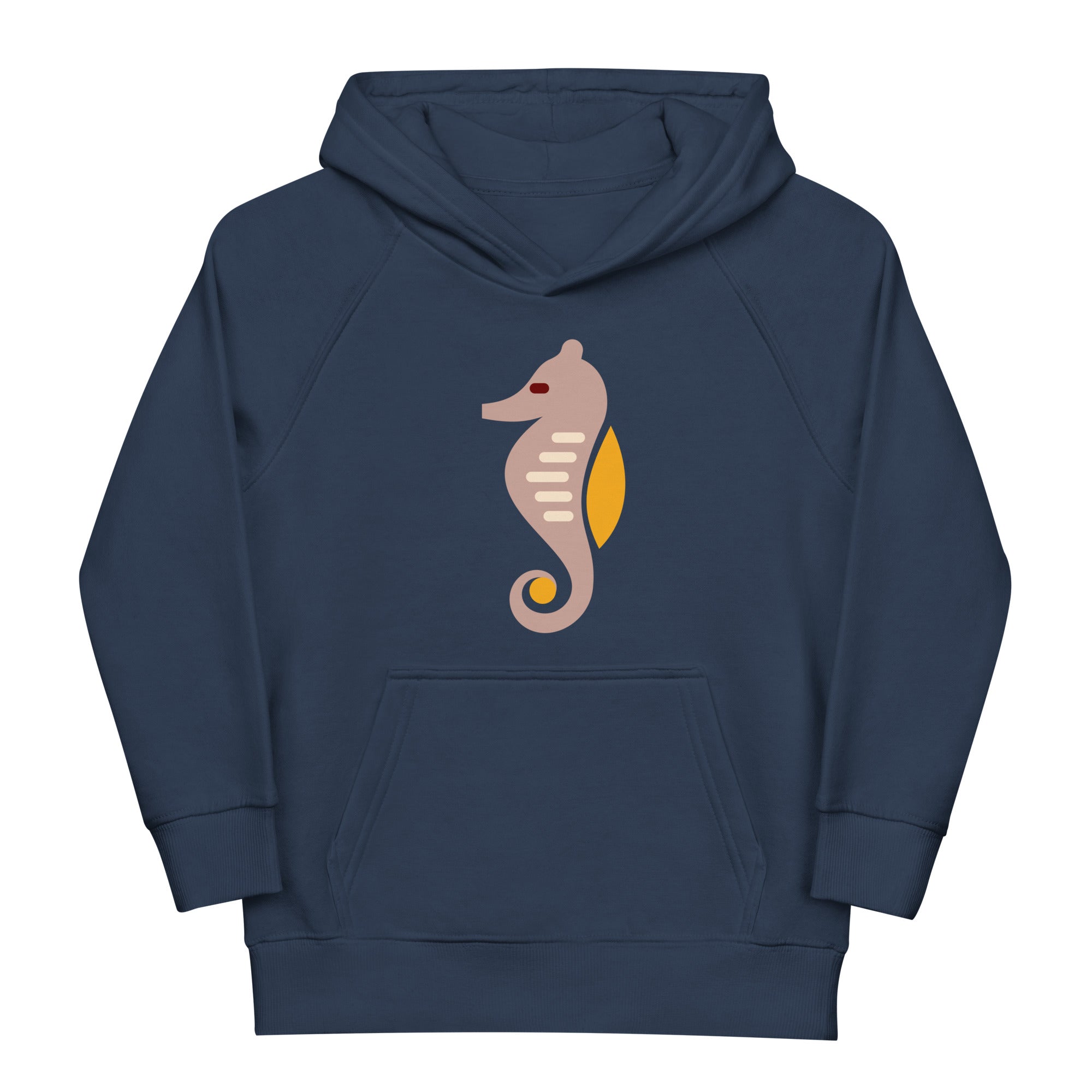 Kids eco hoodie-Sea Horse