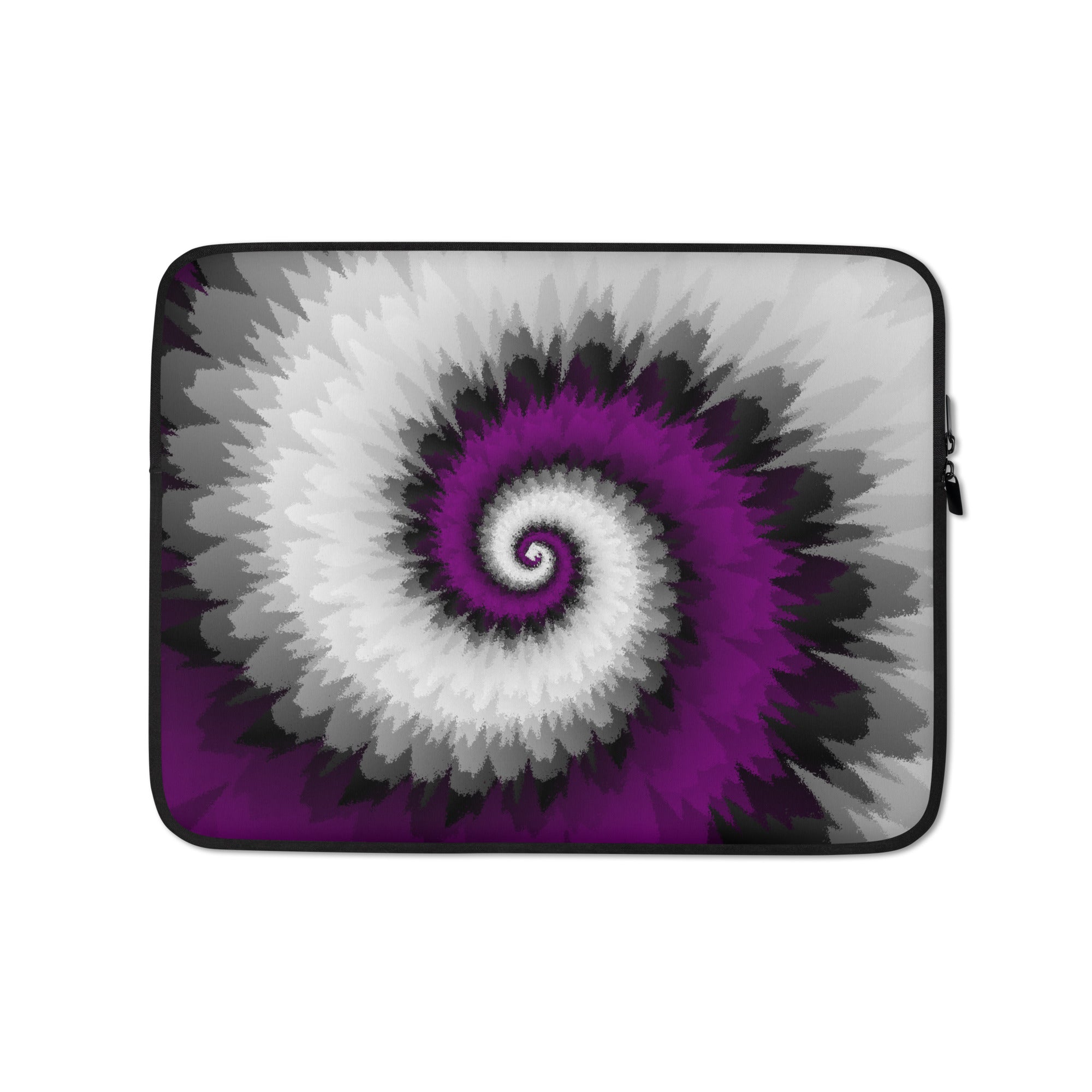 Laptop Sleeve-Tie Dye Spiral-Asexual