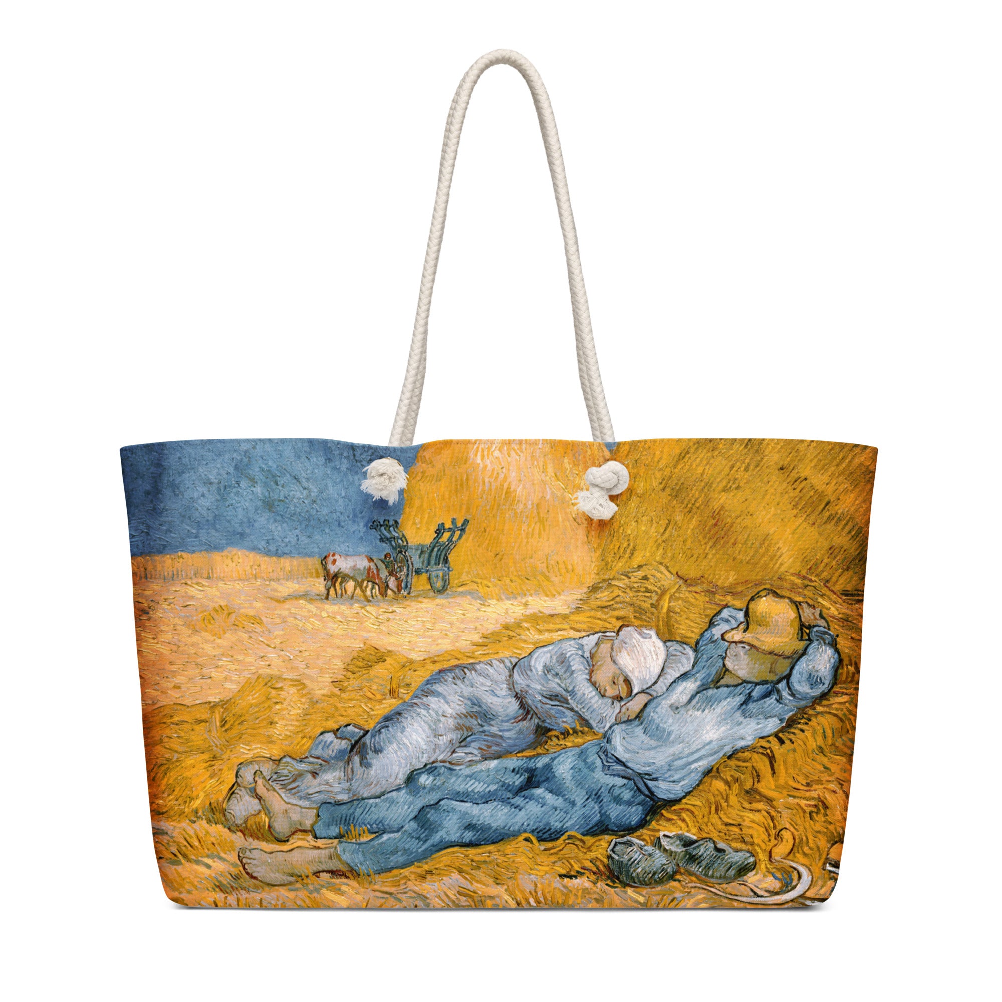 Oversized weekender bag-Noon Rest from the Work