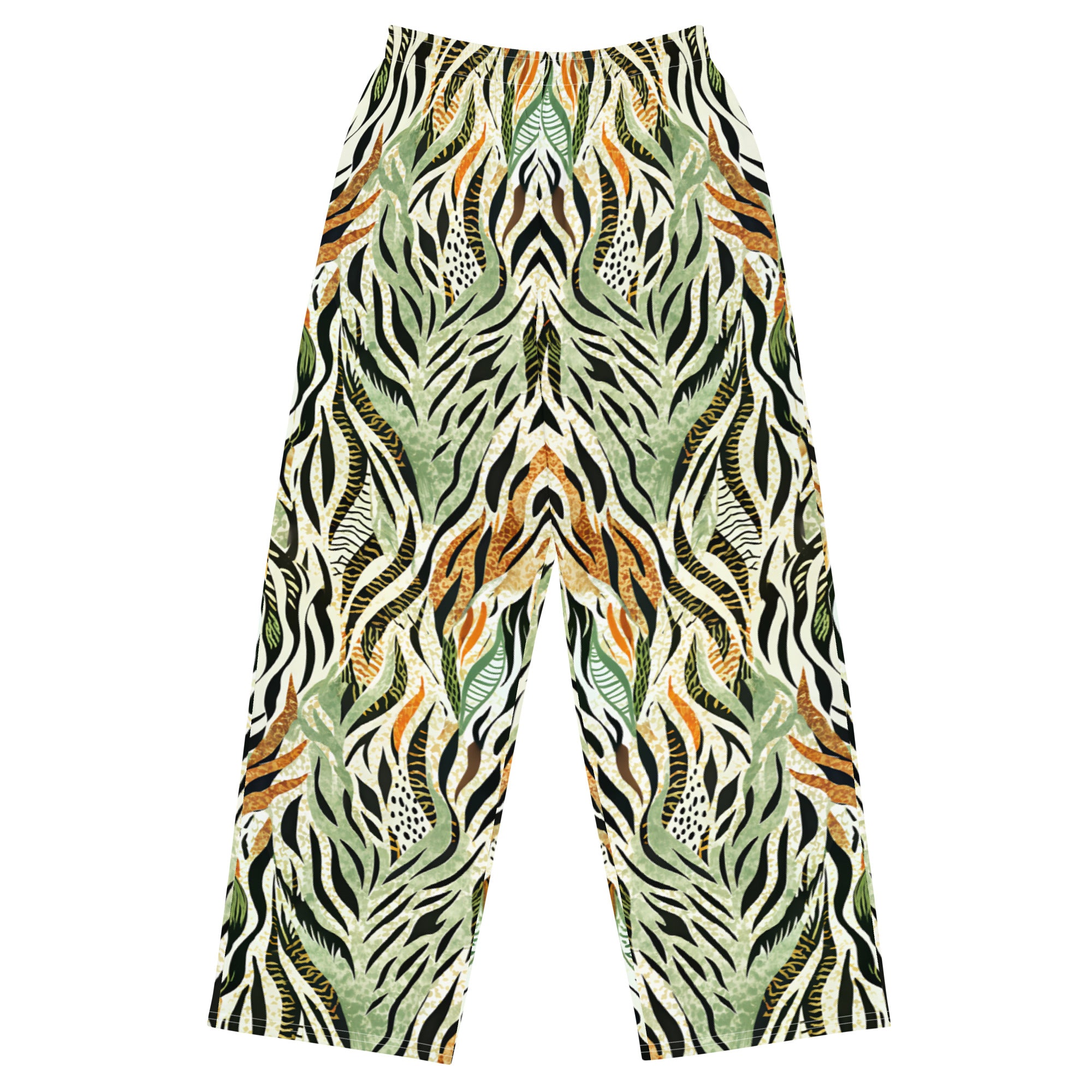unisex wide-leg pants- Nature Design II