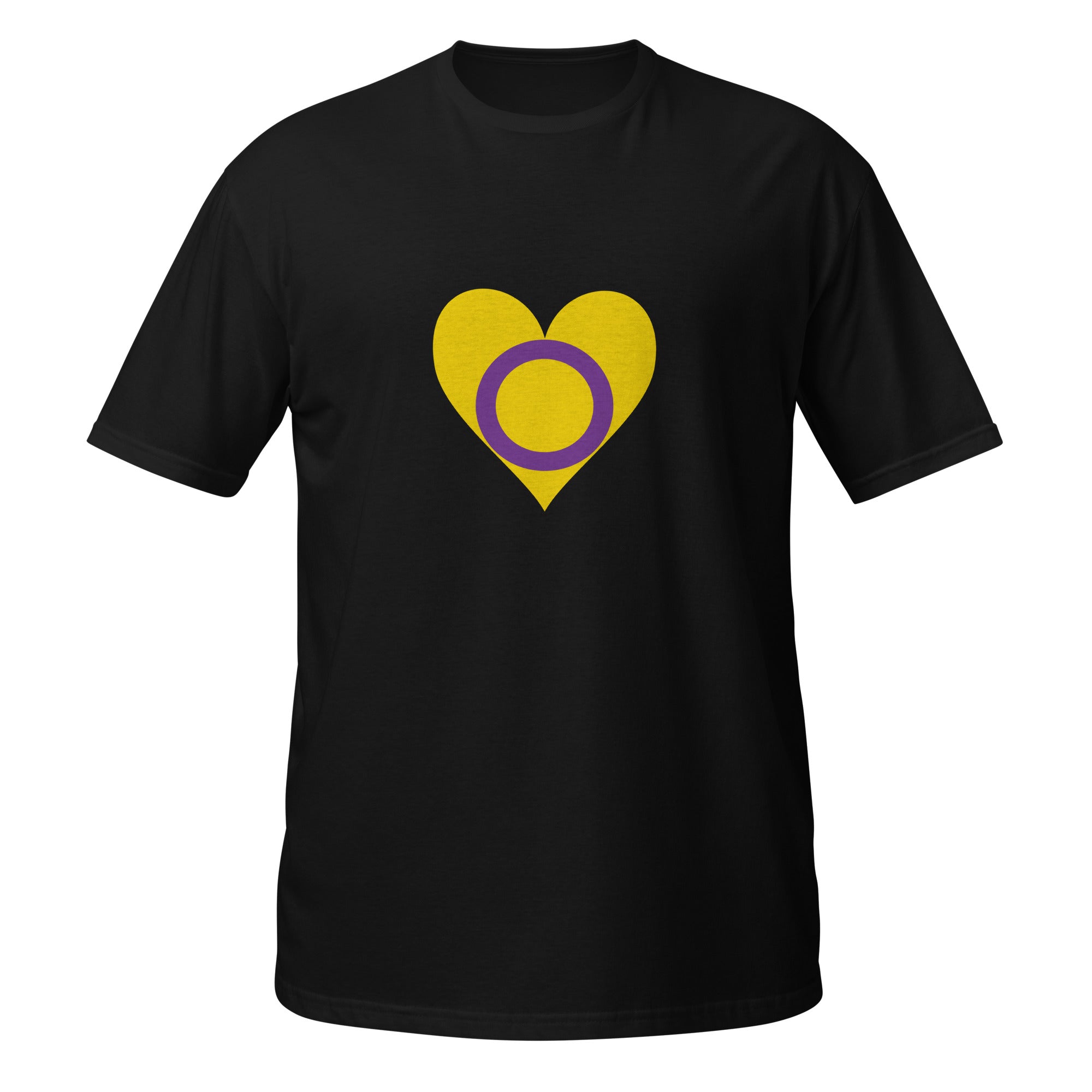 Short-Sleeve Unisex T-Shirt-Intersex Heart