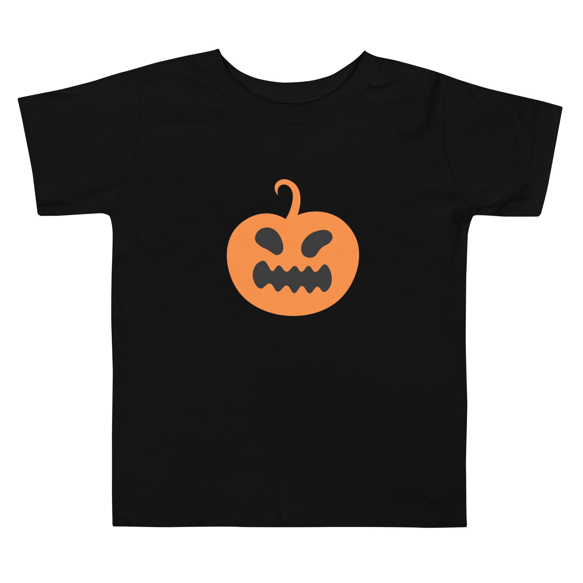 Toddler Short Sleeve Tee-Scary Pumpkin II