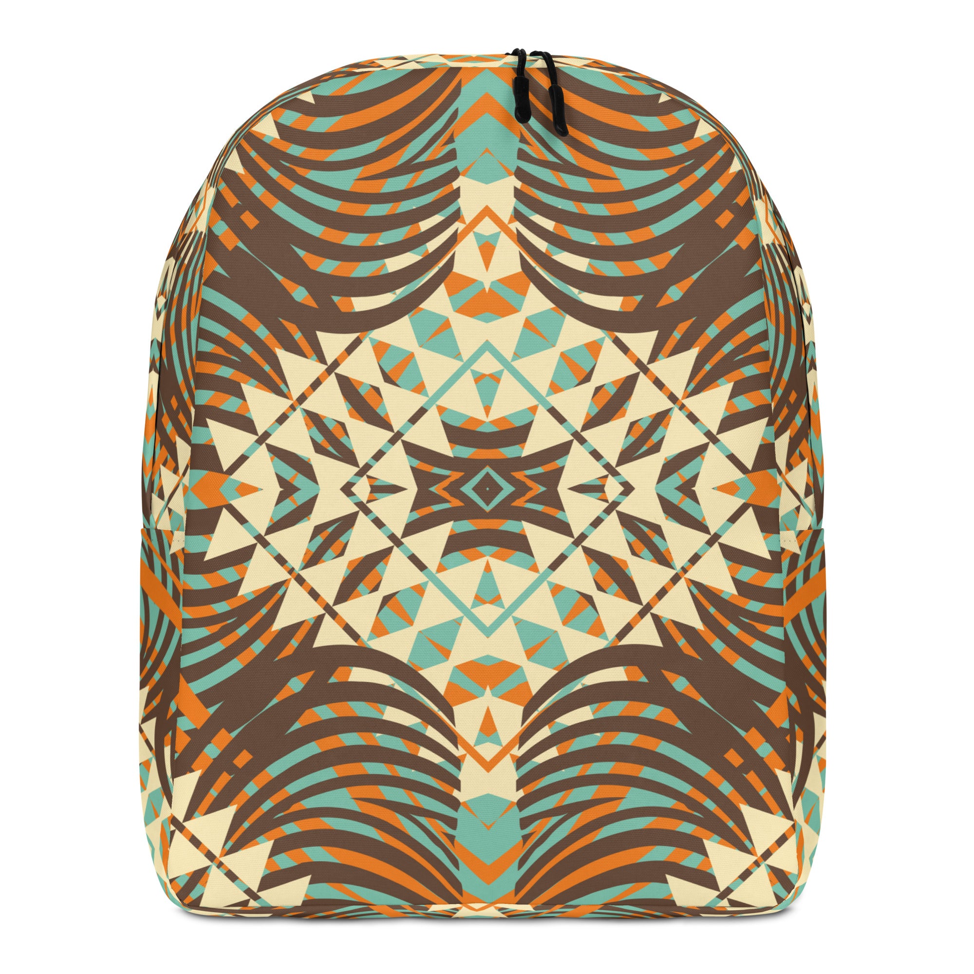 Minimalist Backpack- African Motif Pattern IV