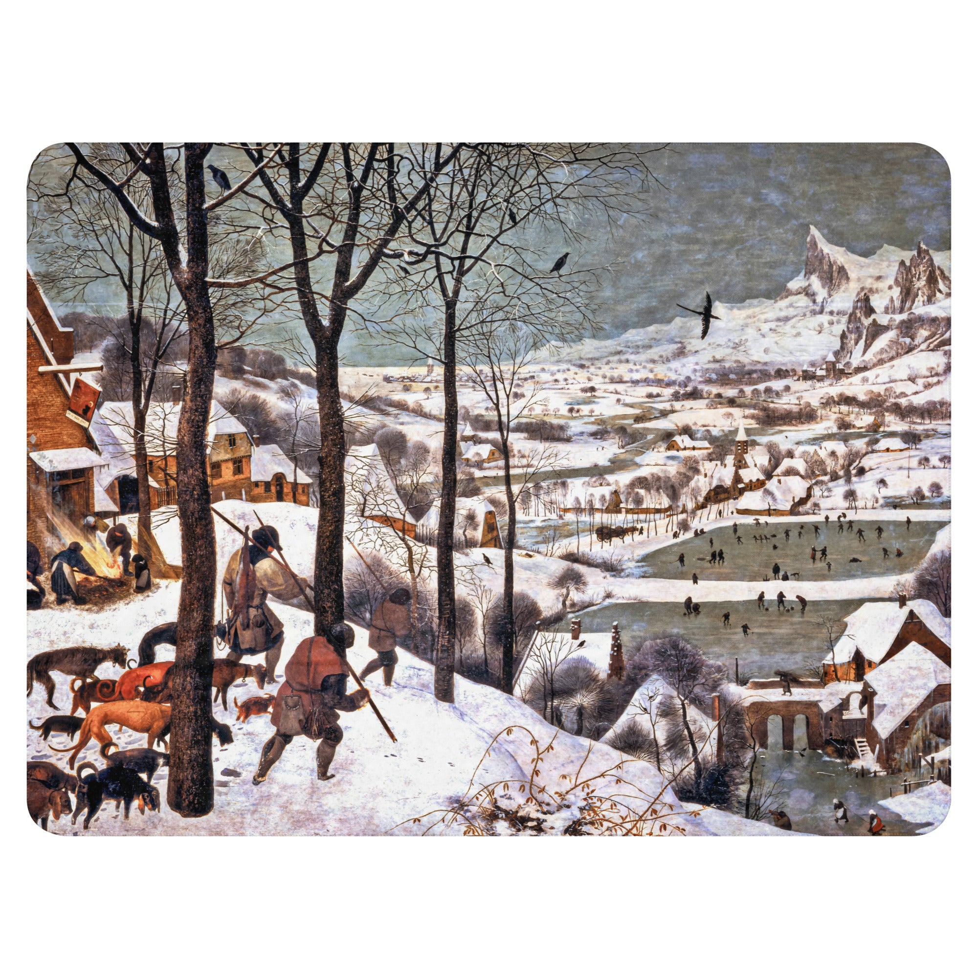 Sherpa blanket-Hunters in the Snow