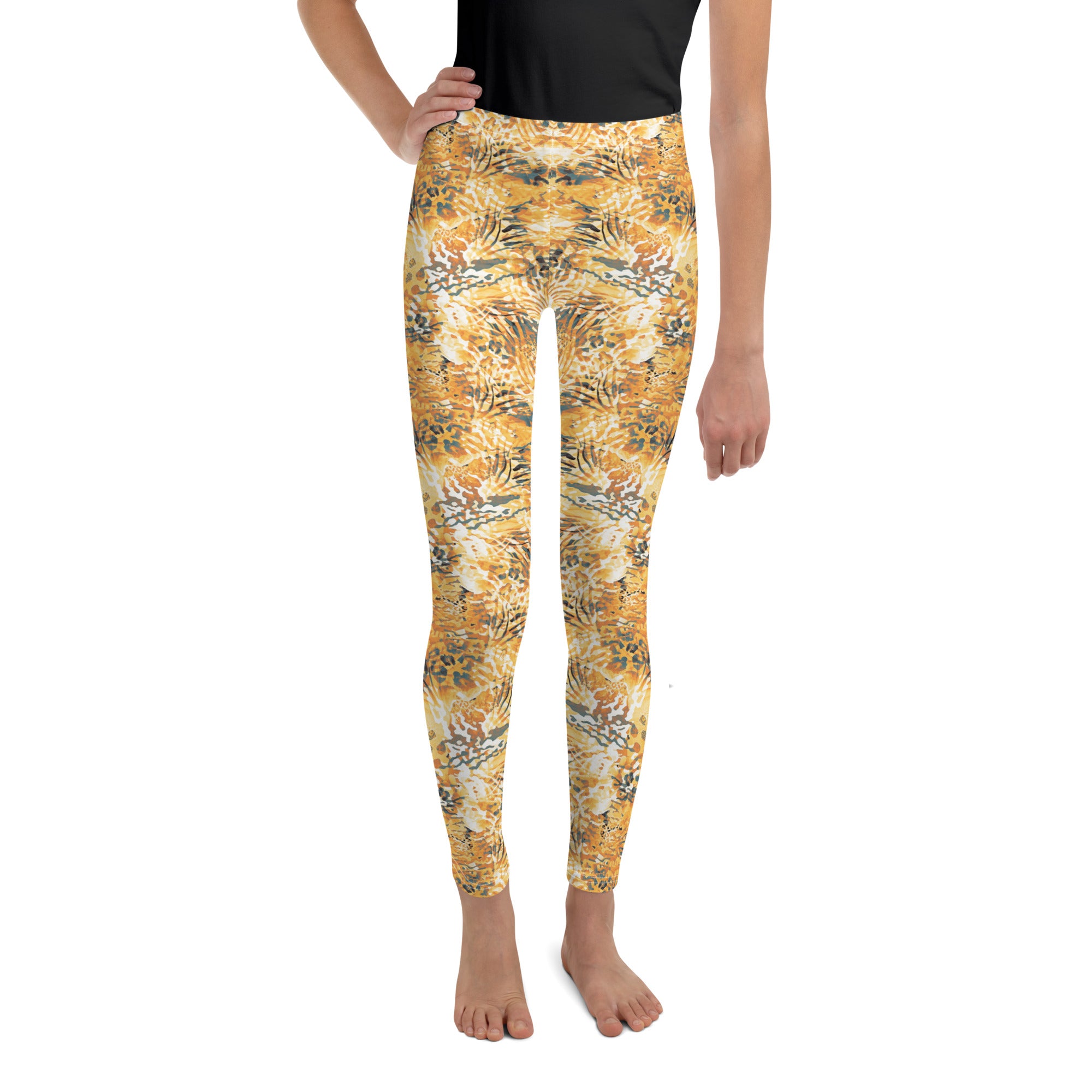 Youth Leggings- Wilderness Design II