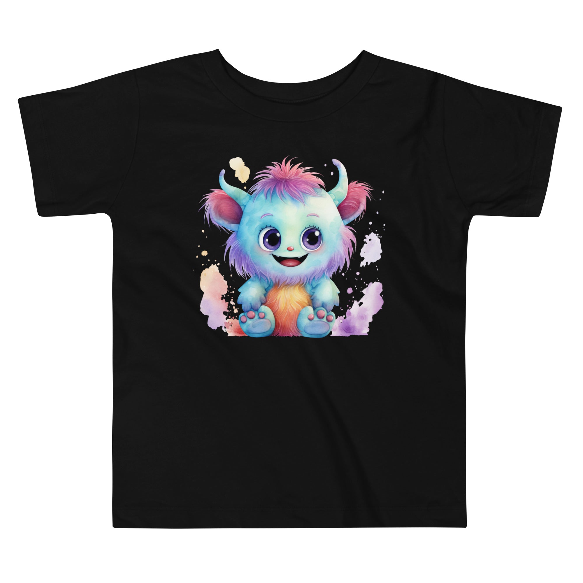 Toddler Short Sleeve Tee- Happy Monster