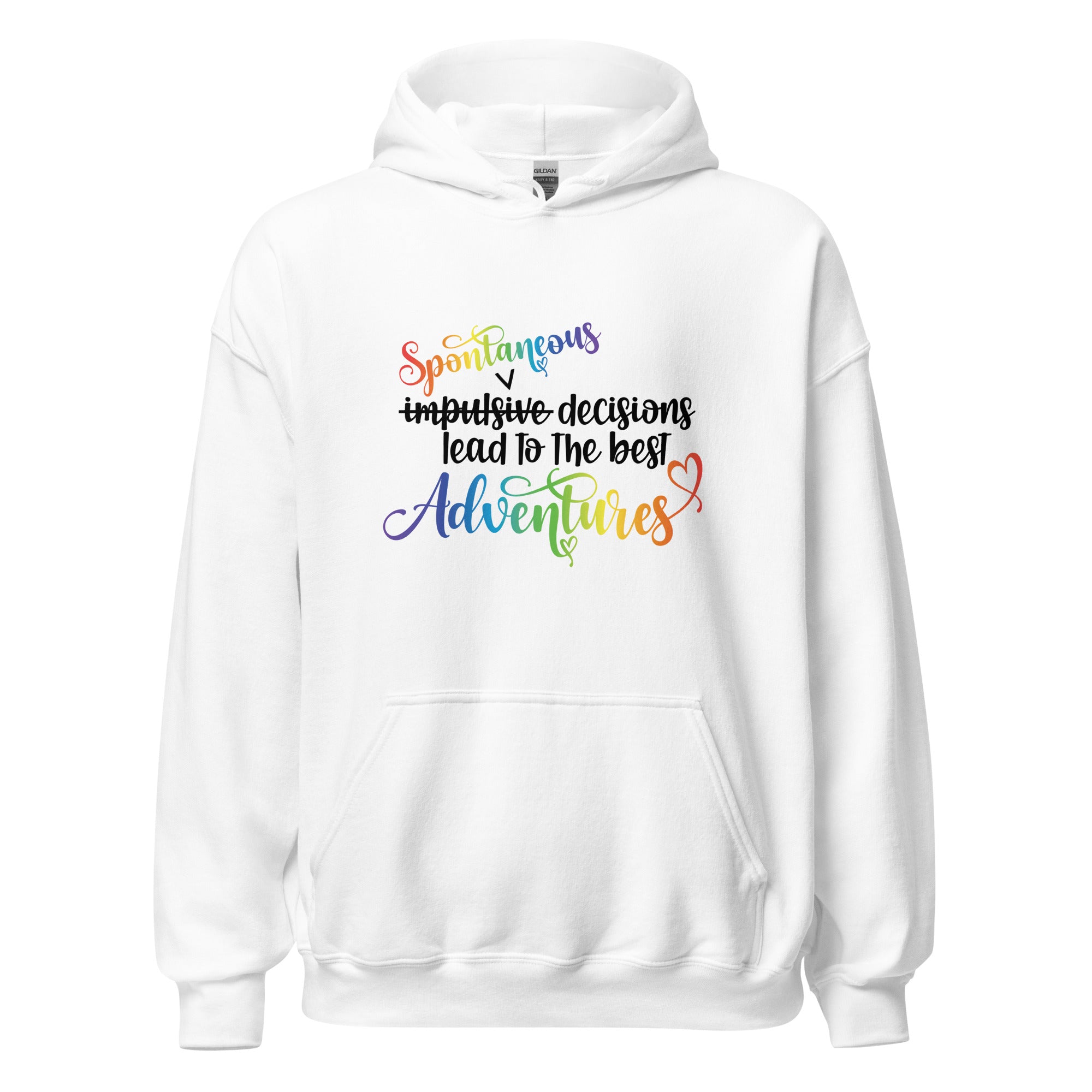 Unisex Hoodie- ADHD- Spontaneous Adventures