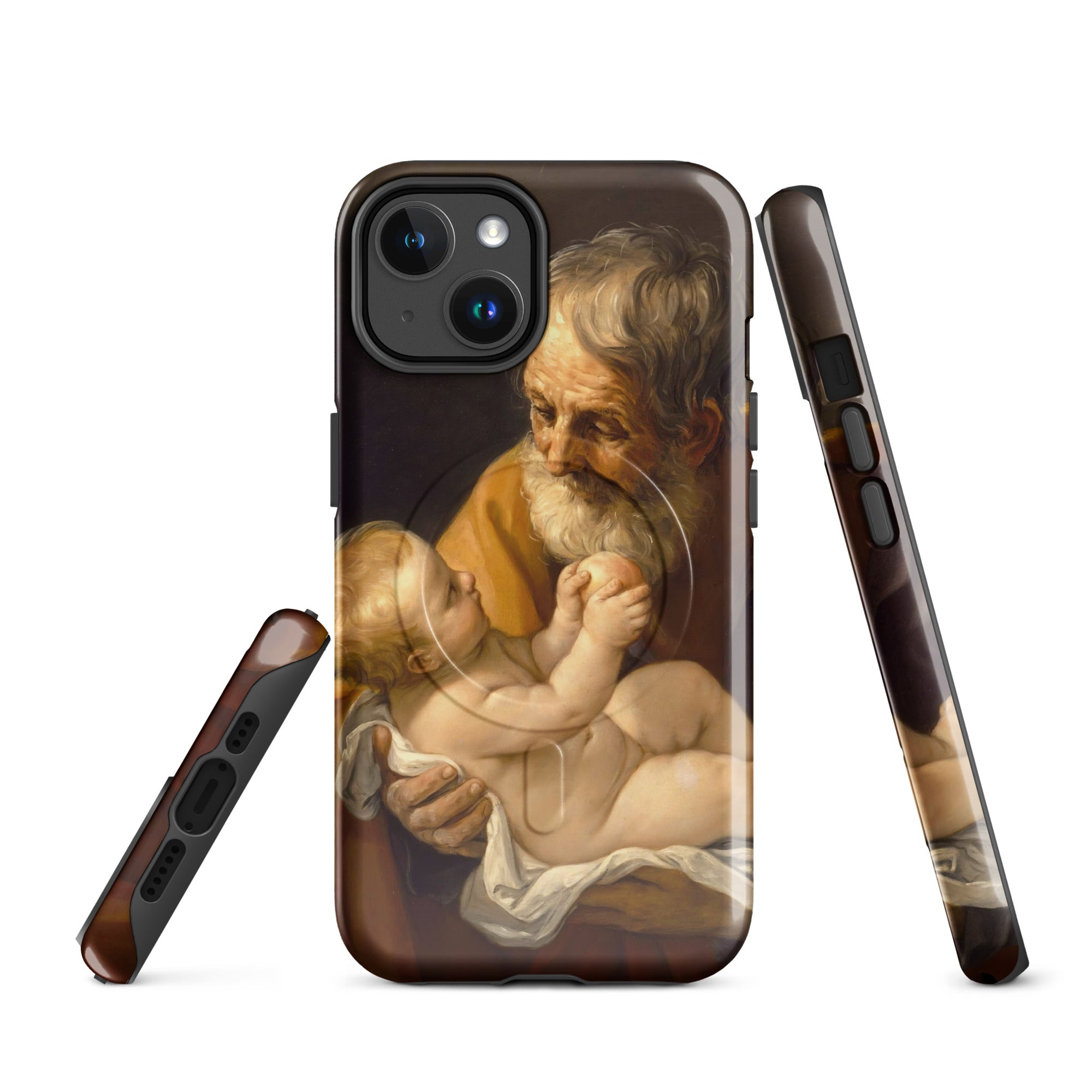 MagSafe® Tough case for iPhone®-Saint Joseph and the Christ
