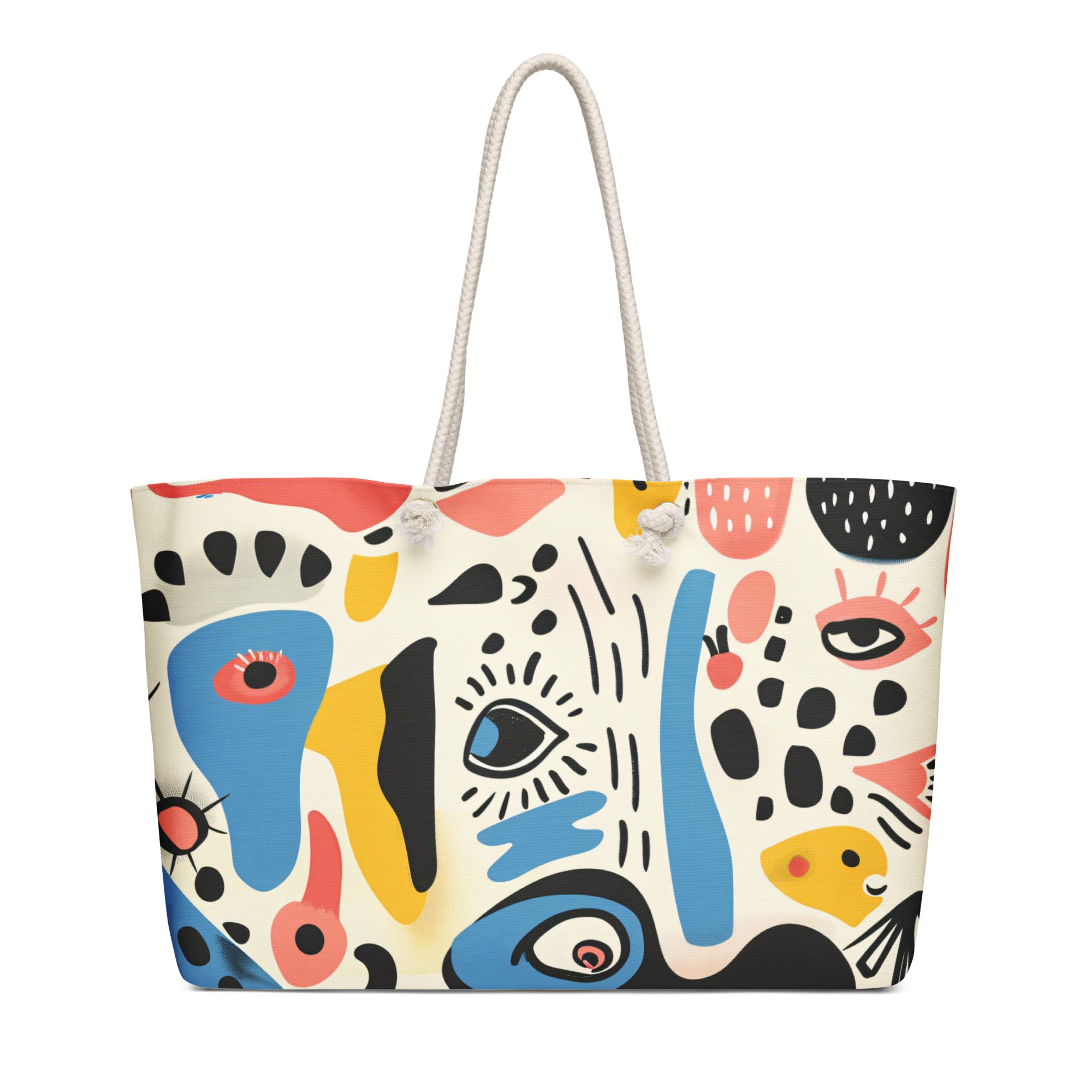 Oversized weekender bag-Doodle art I