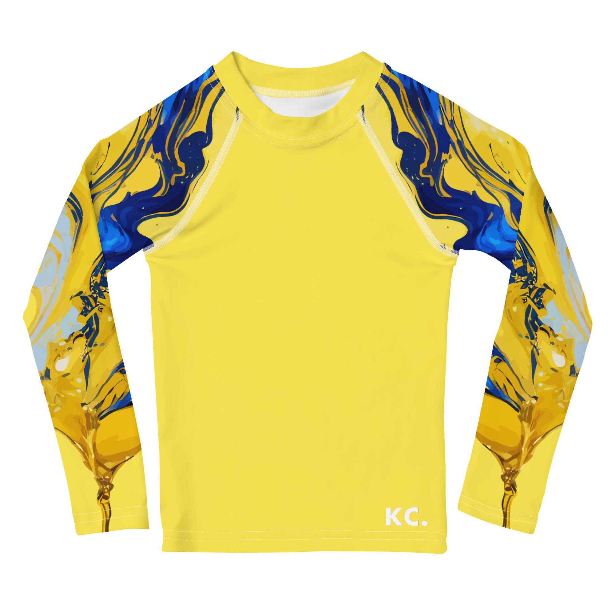 Kids Rash Guard-Ink Pattern III