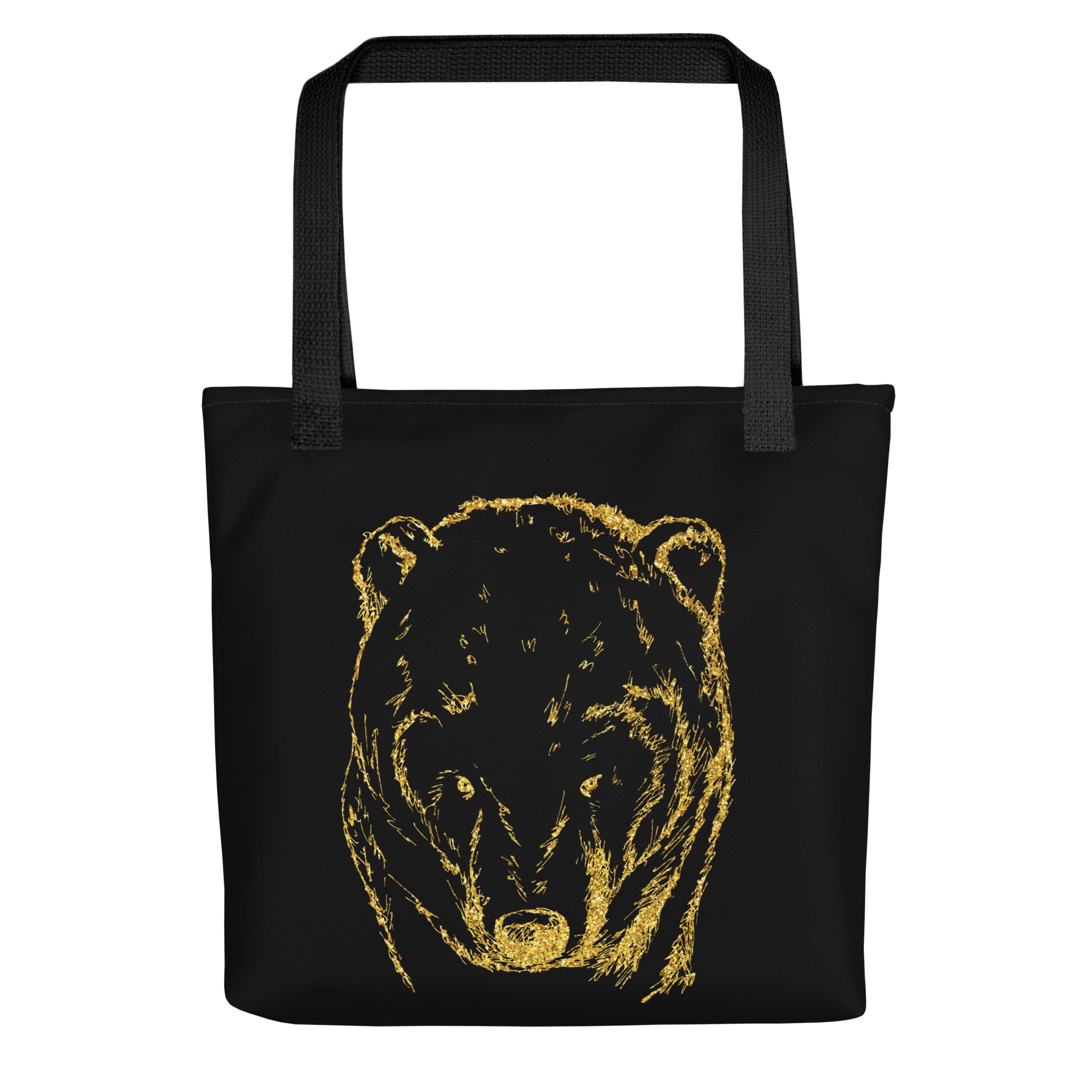 Tote bag- Bear Black
