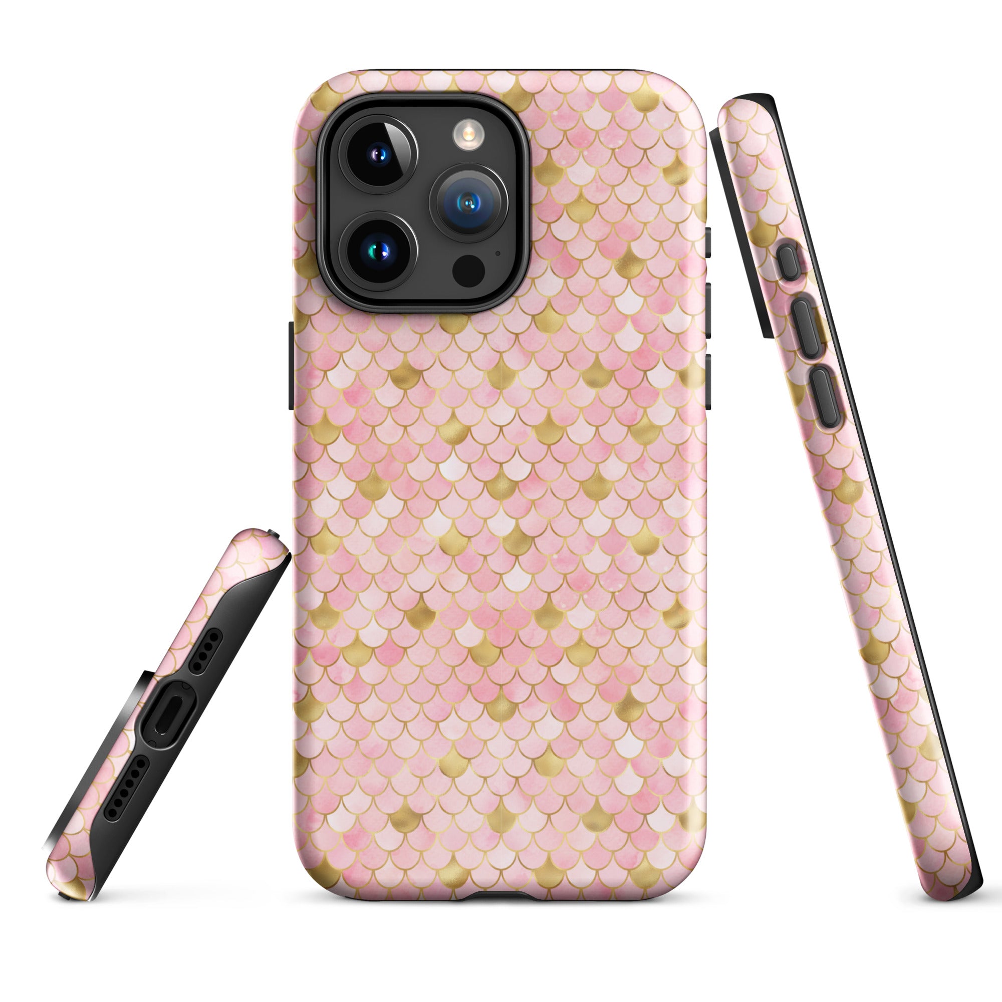 Tough Case for iPhone®- Mermaid Skin Pink