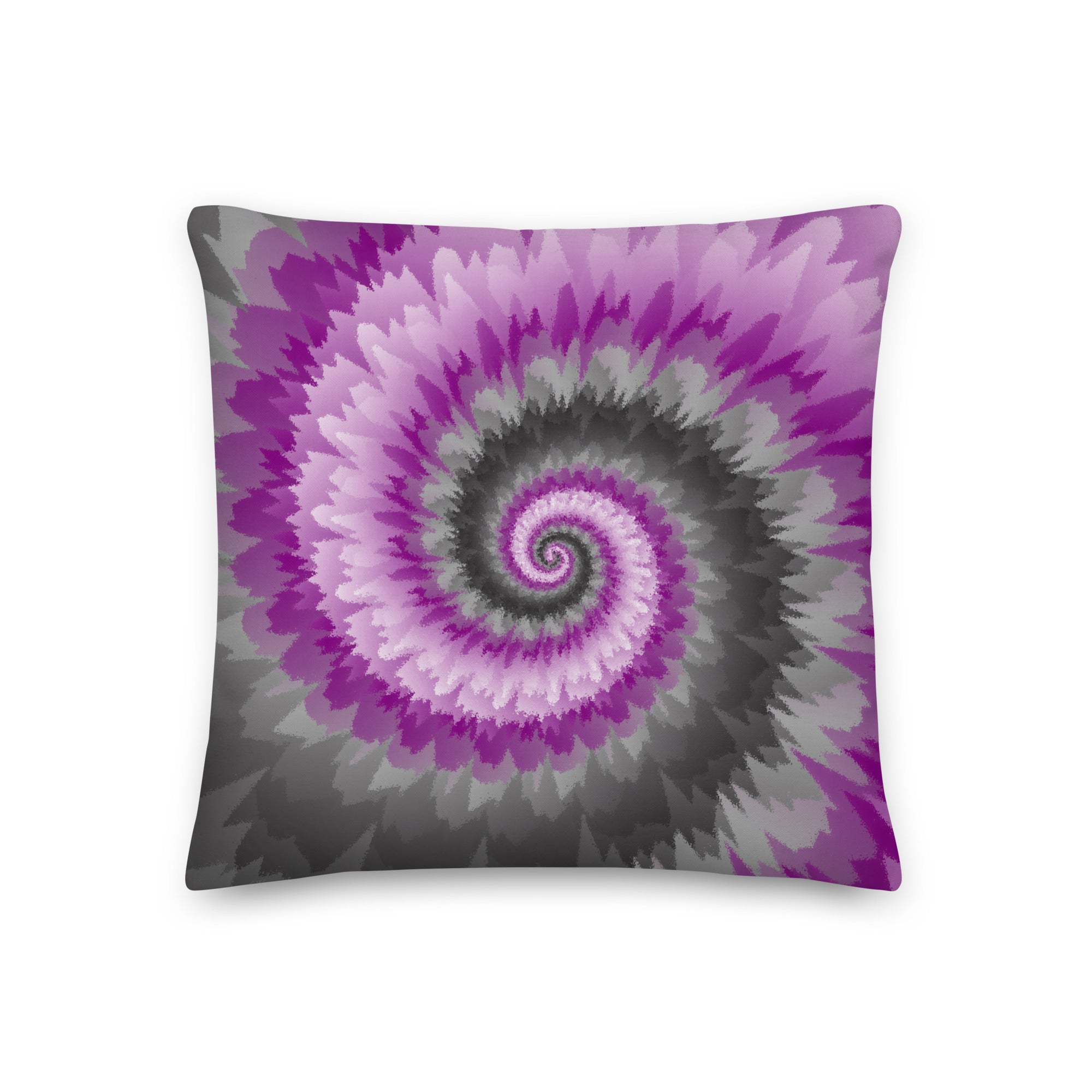 Premium Pillow-Tie Dye Spiral-Demisexual