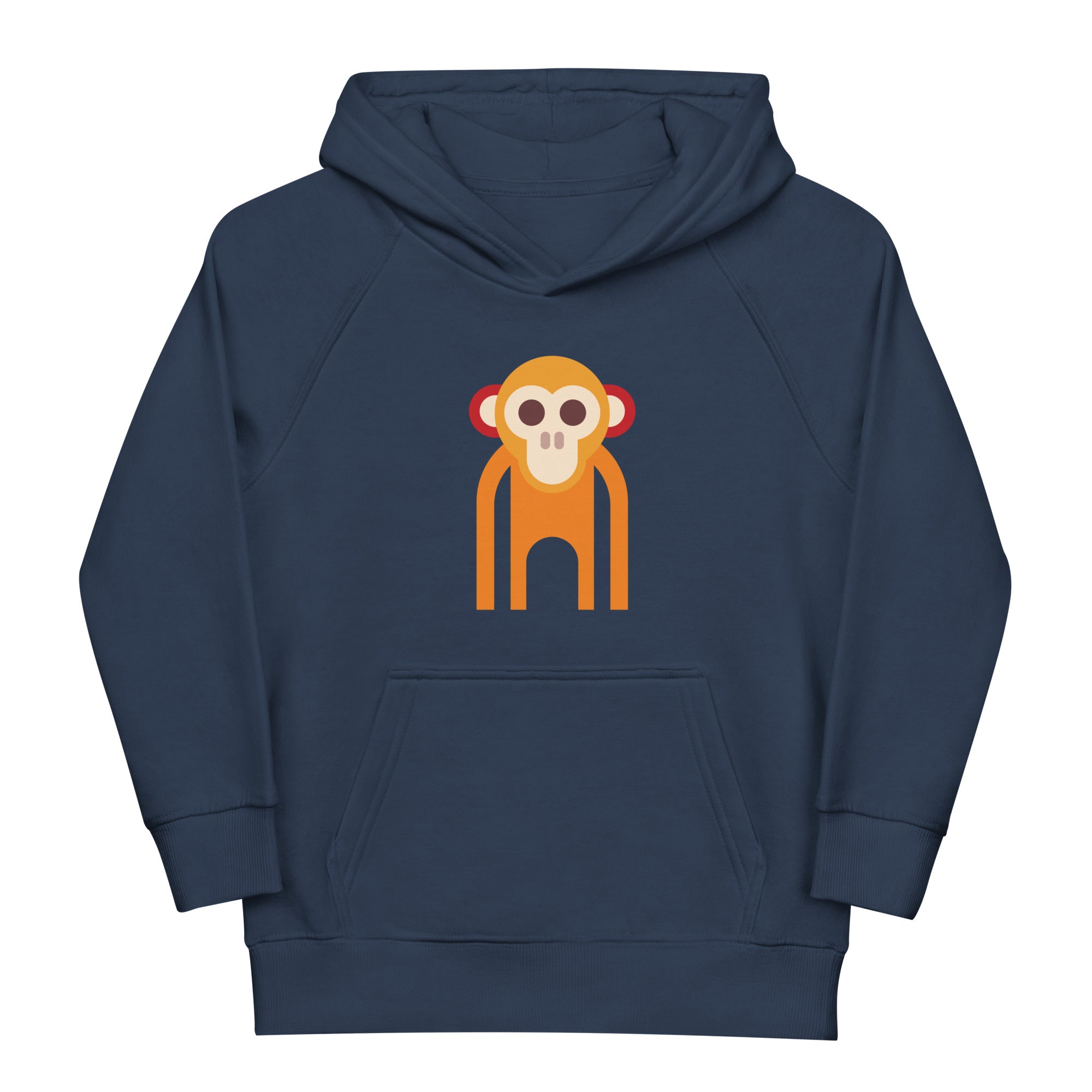 Kids eco hoodie-Monkey I