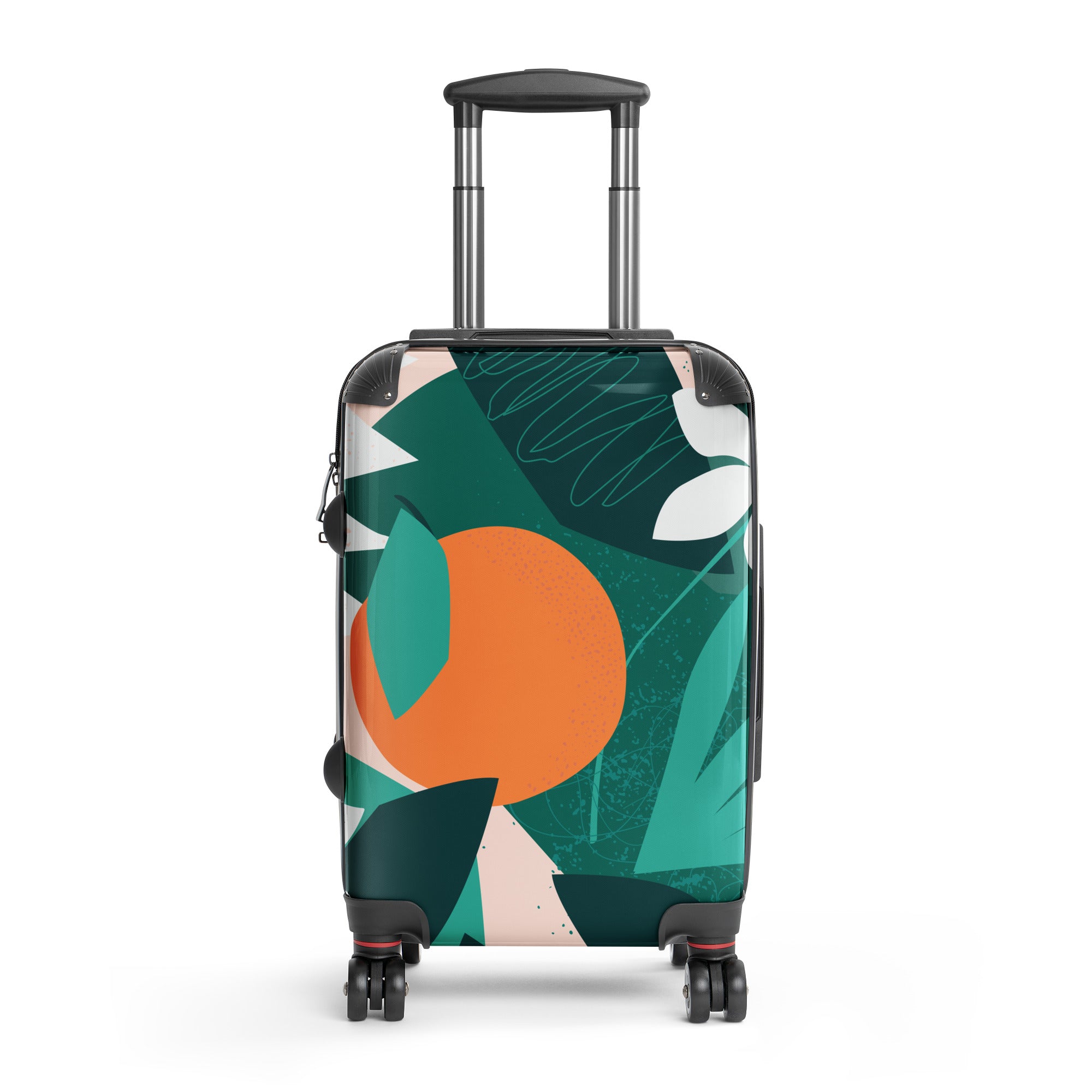 Hard-shell suitcase-Floral I