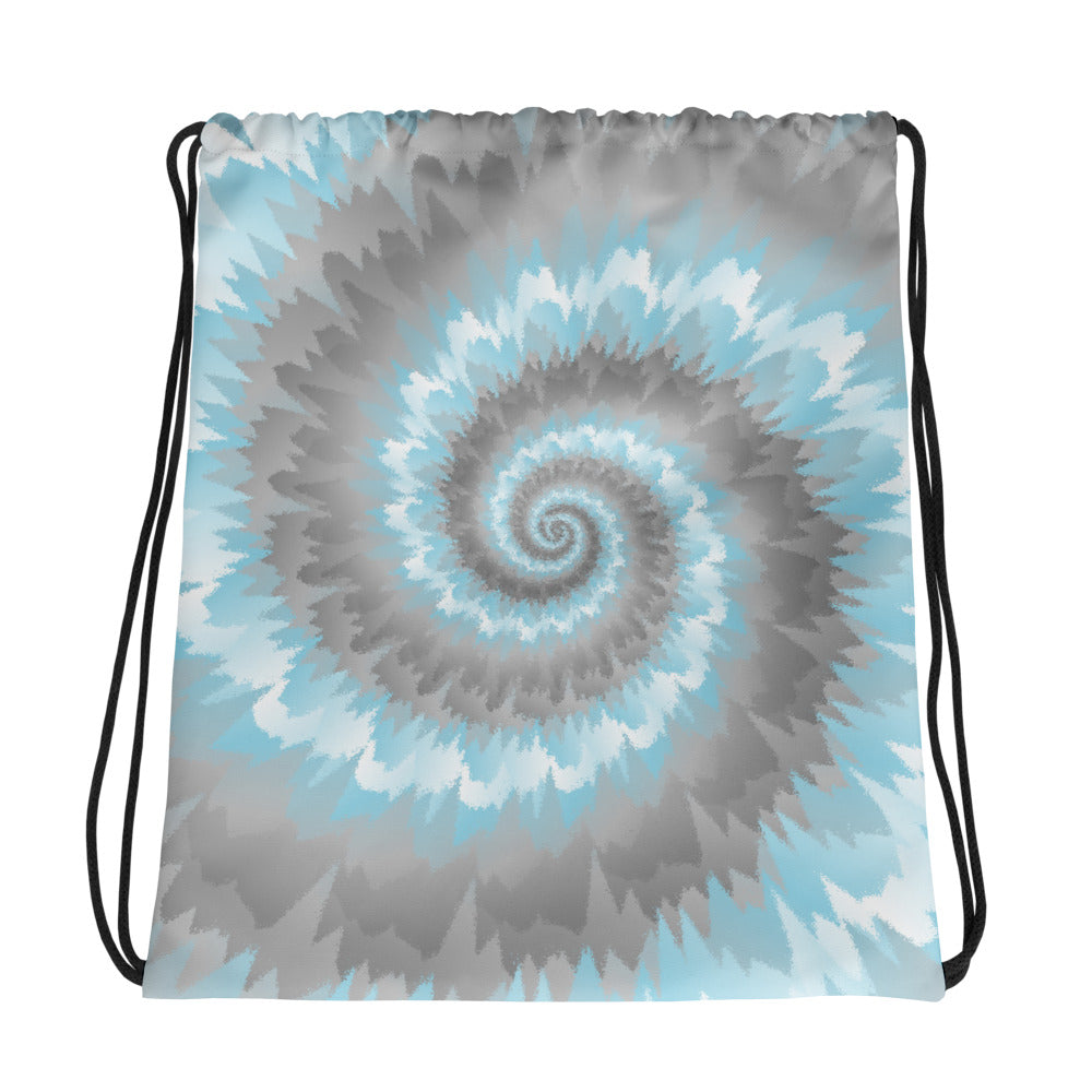 Drawstring Bag-Tie Dye Spiral-Demiboy
