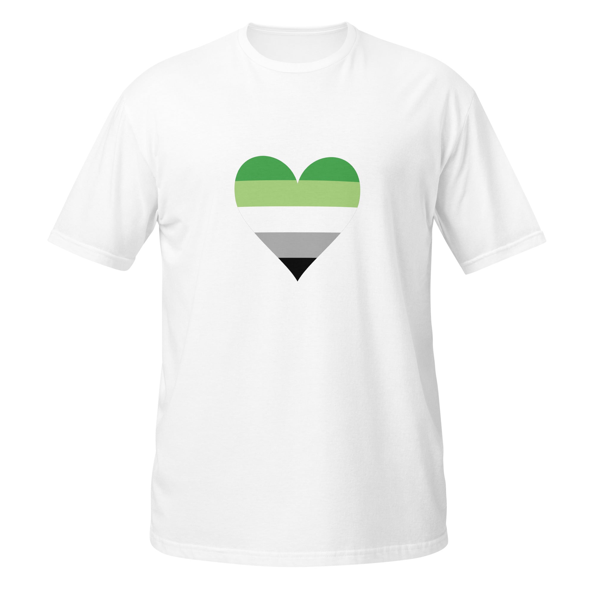 Short-Sleeve Unisex T-Shirt-Aromantic Heart