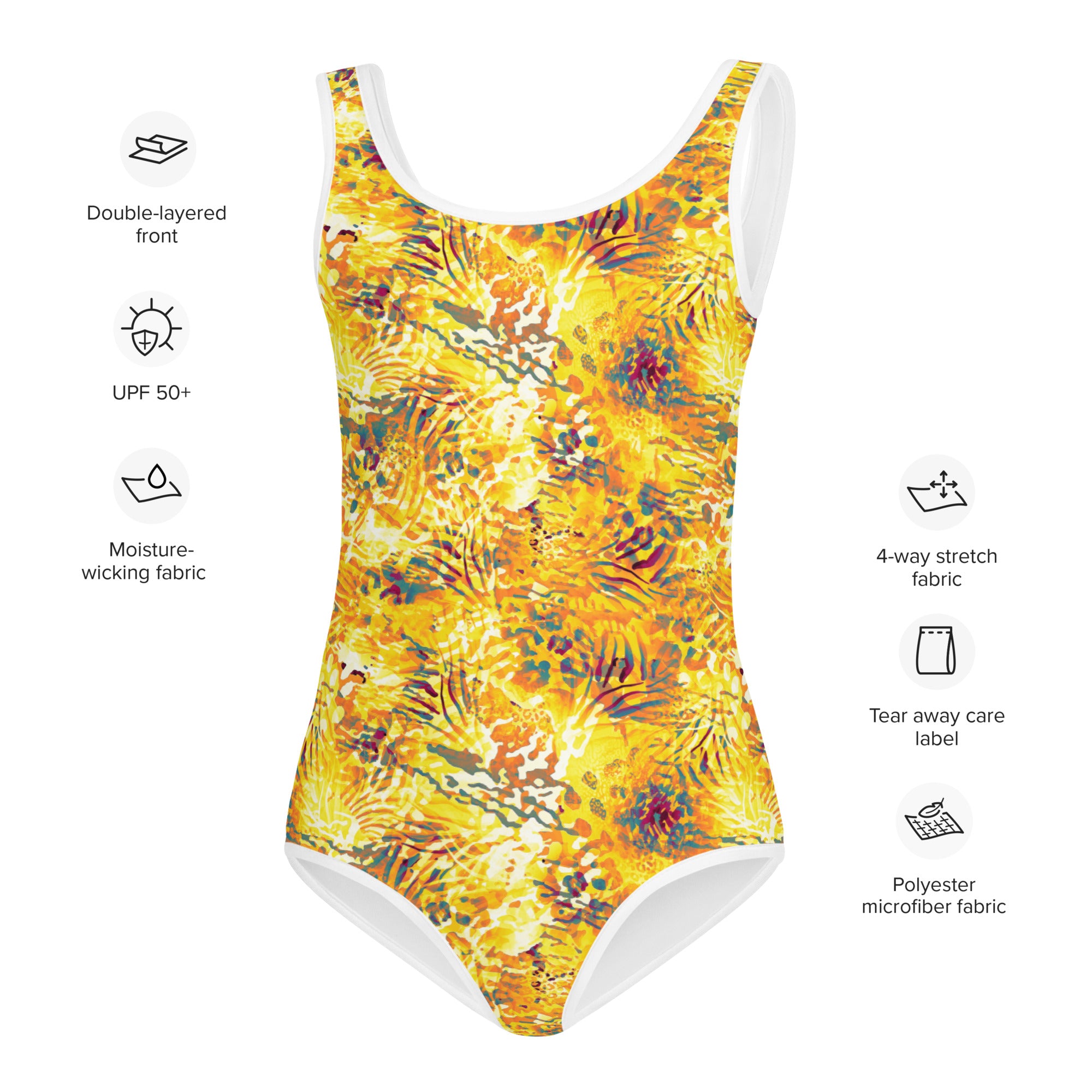 Kids Swimsuit- Wilderness Design III