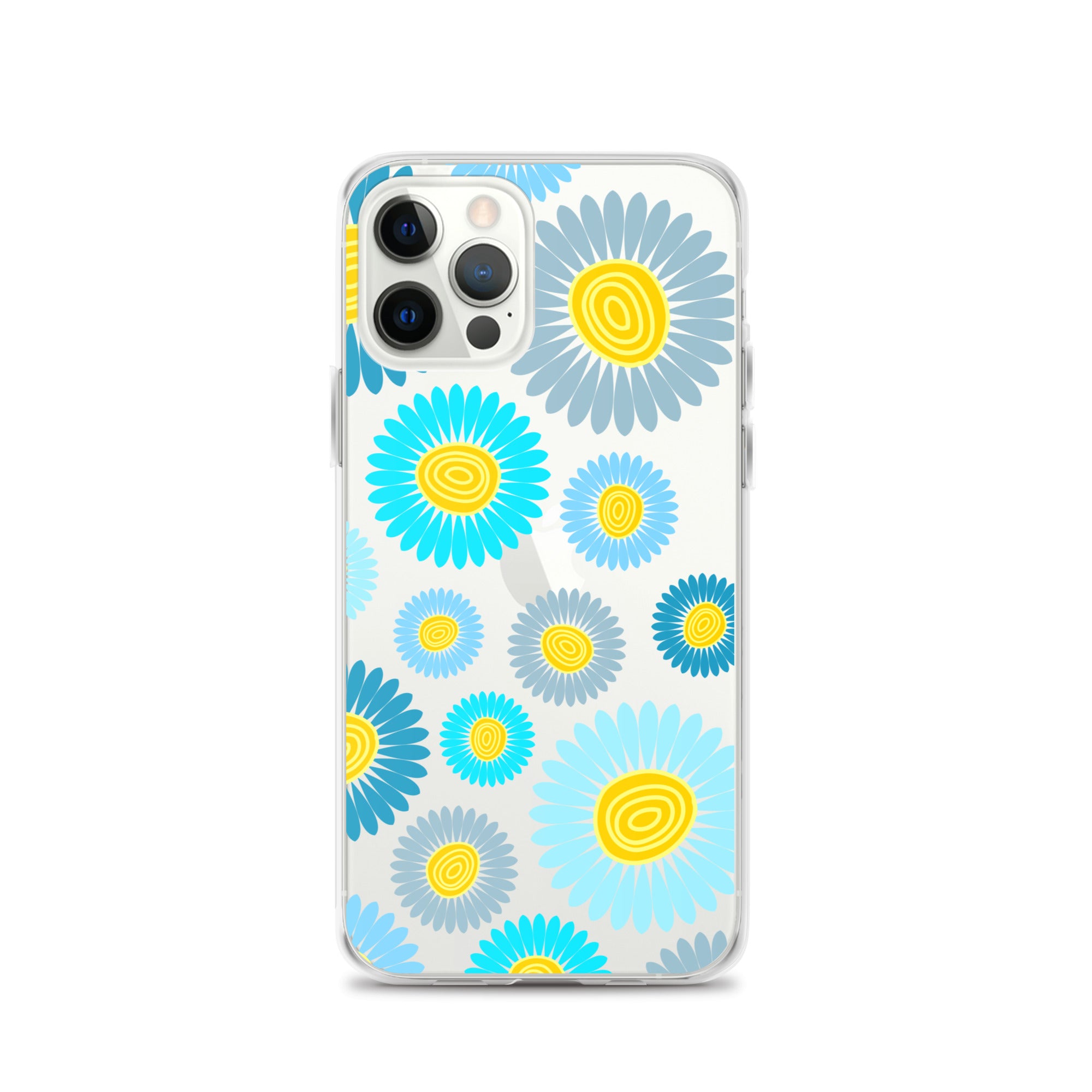 Clear Case for iPhone®- Floral Daisy Design II