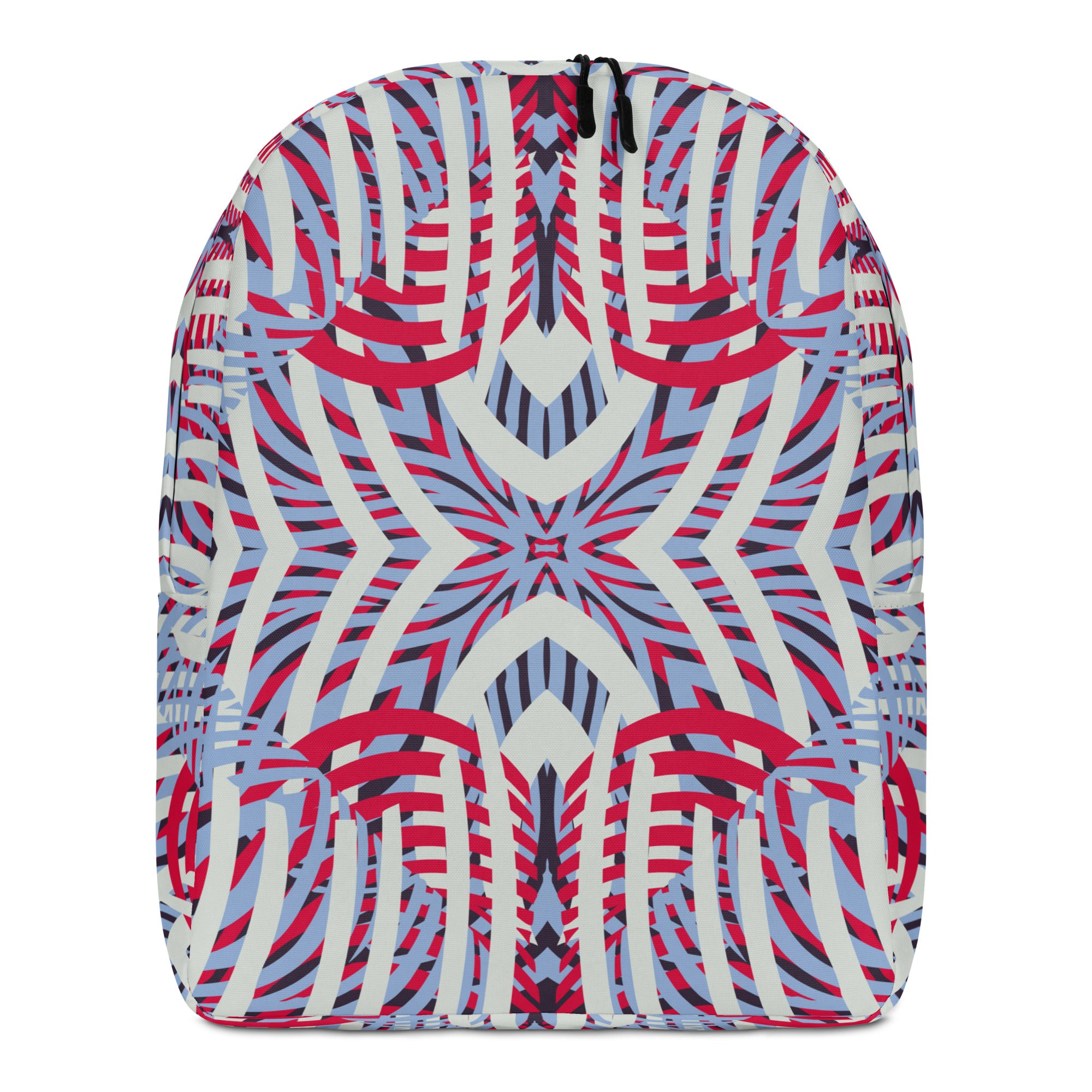 Minimalist Backpack- African Motif Pattern I